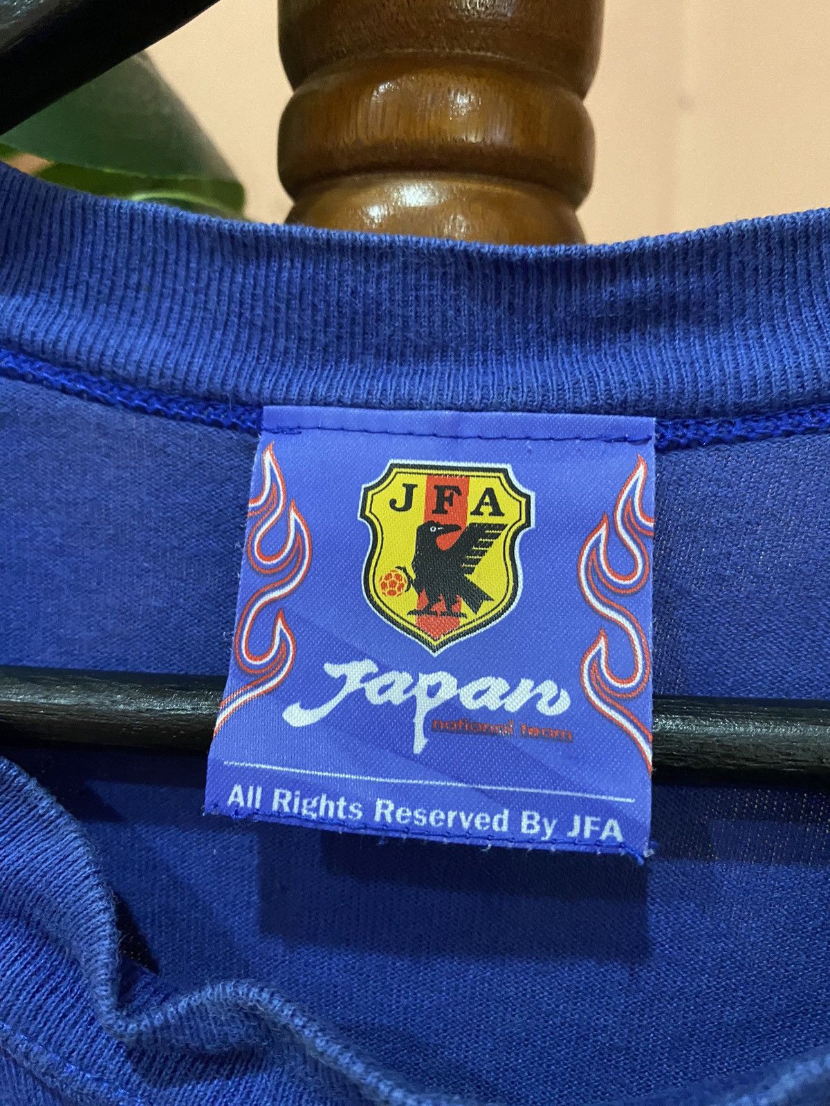 Vintage Japan National Football Team 1998 T-Shirt - Retro JFA Size US M / EU 48-50 / 2 - 4 Thumbnail