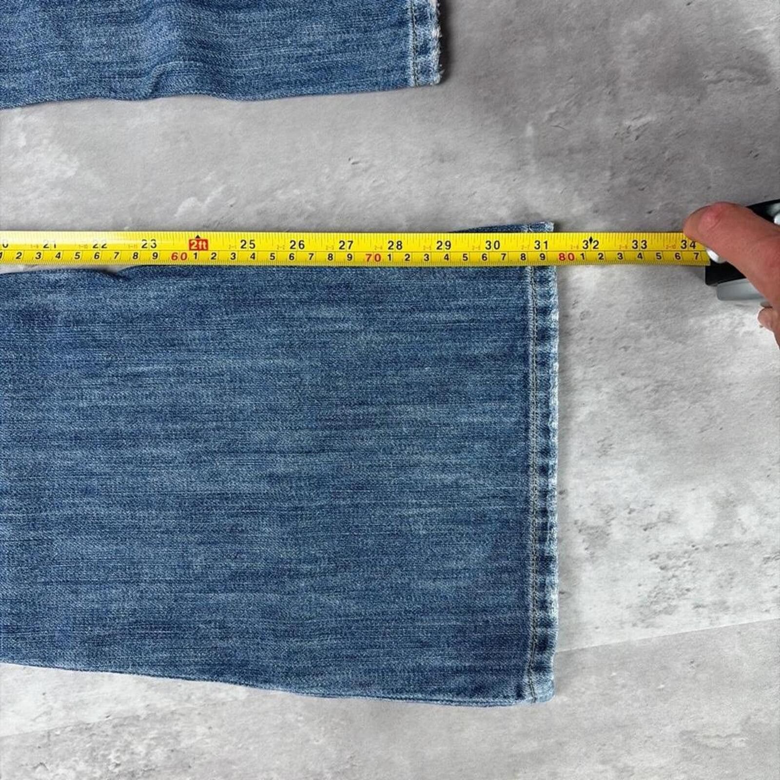 Guess Y2K Light Wash Guess Grunge Bootcut Denim Jeans Size 27" / US 4 / IT 40 - 7 Thumbnail