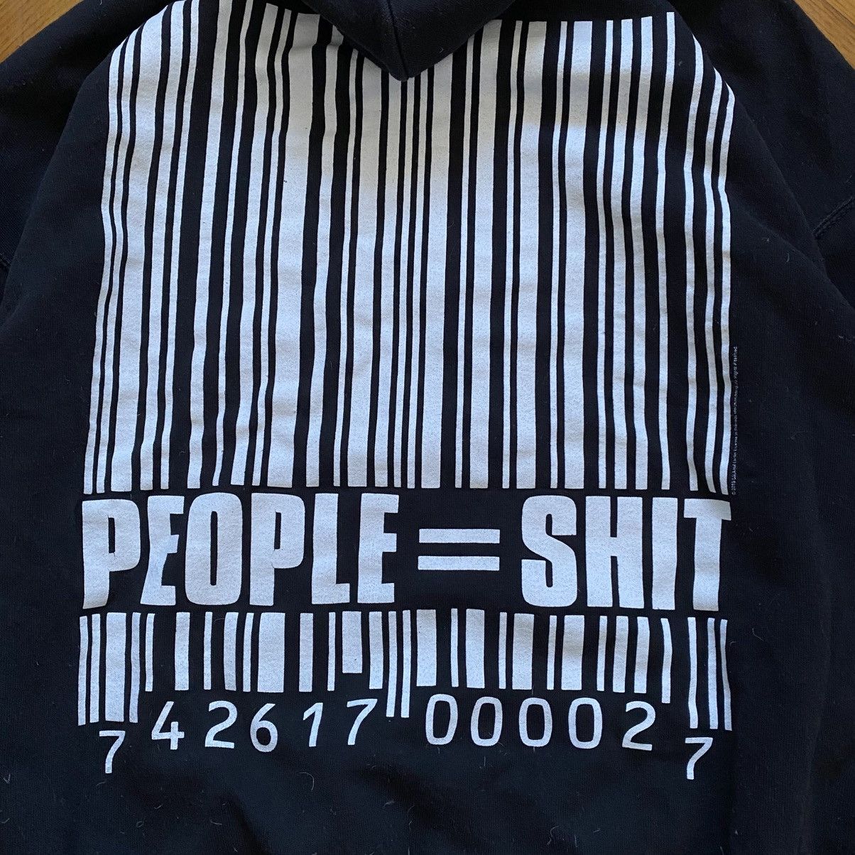 Band Tees SLIPKNOT Y2K PEOPLE = SHIT BAGGY DOUBLE SIDE PRINT HOODIE Size US XXL / EU 58 / 5 - 5 Thumbnail