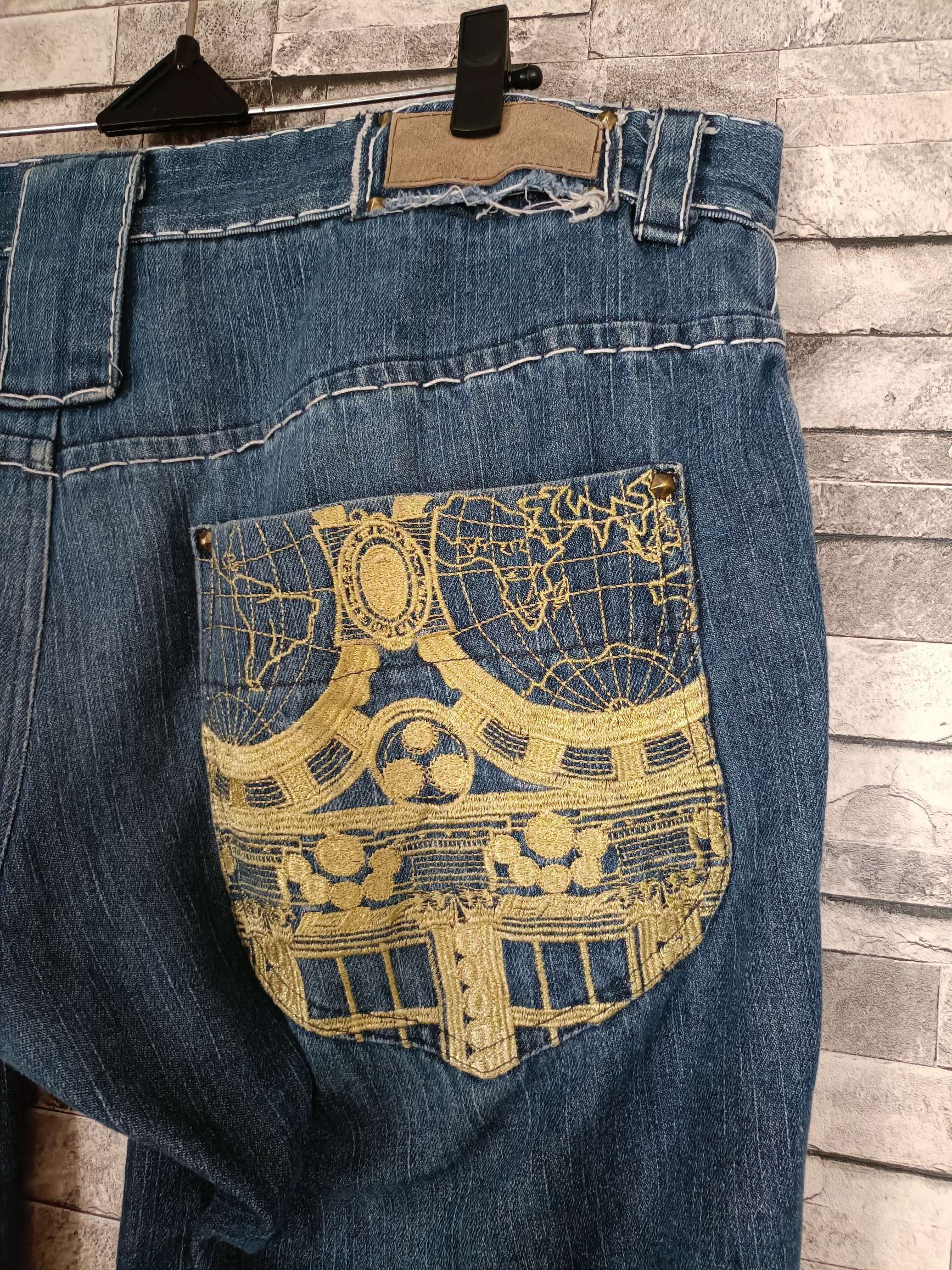Japanese Brand Bagarch denim pegasus jorts short pants Size US 38 / EU 54 - 9 Thumbnail