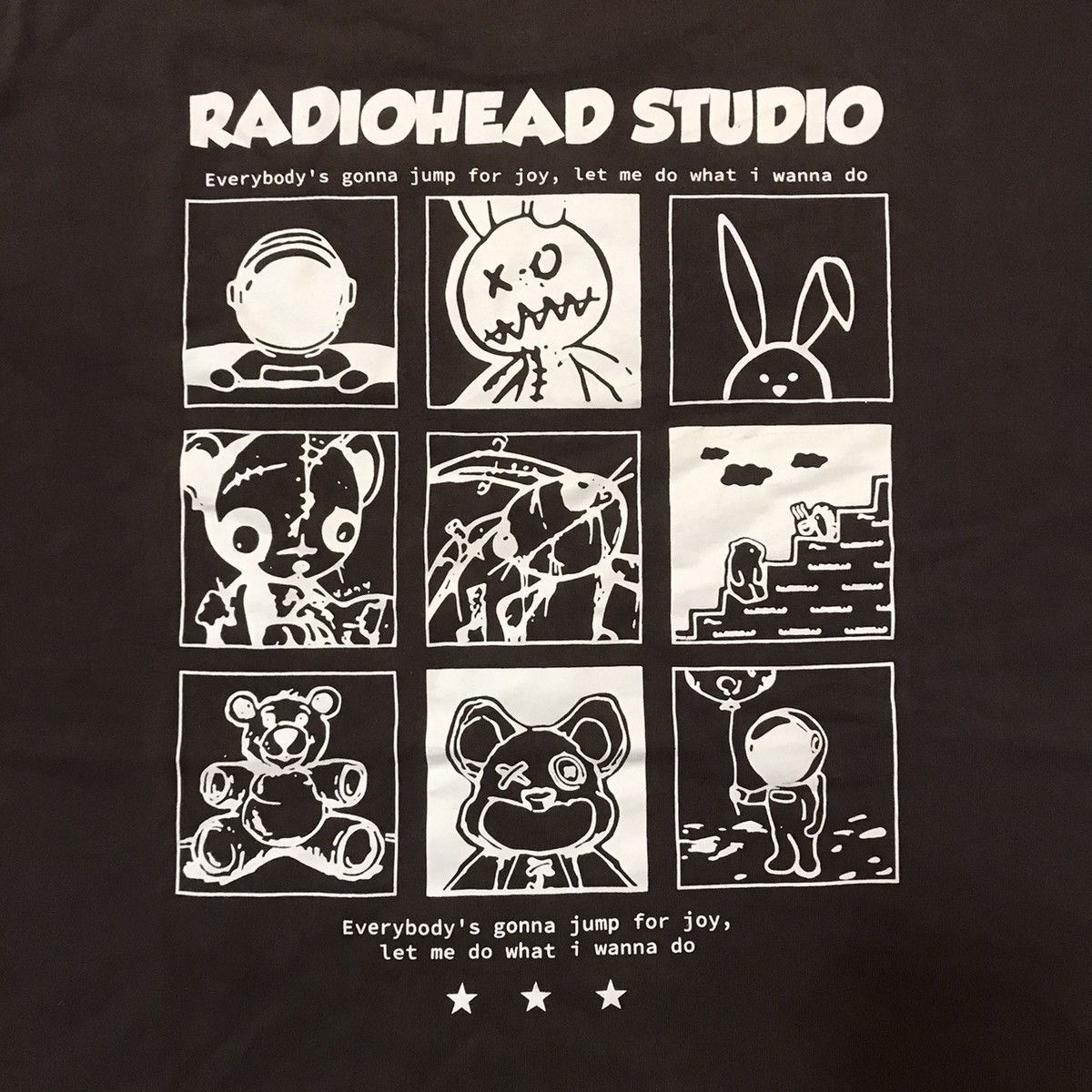 Band Tees RADIOHEAD BAND STUDIO RARE TEE Size US L / EU 52-54 / 3 - 2 Thumbnail