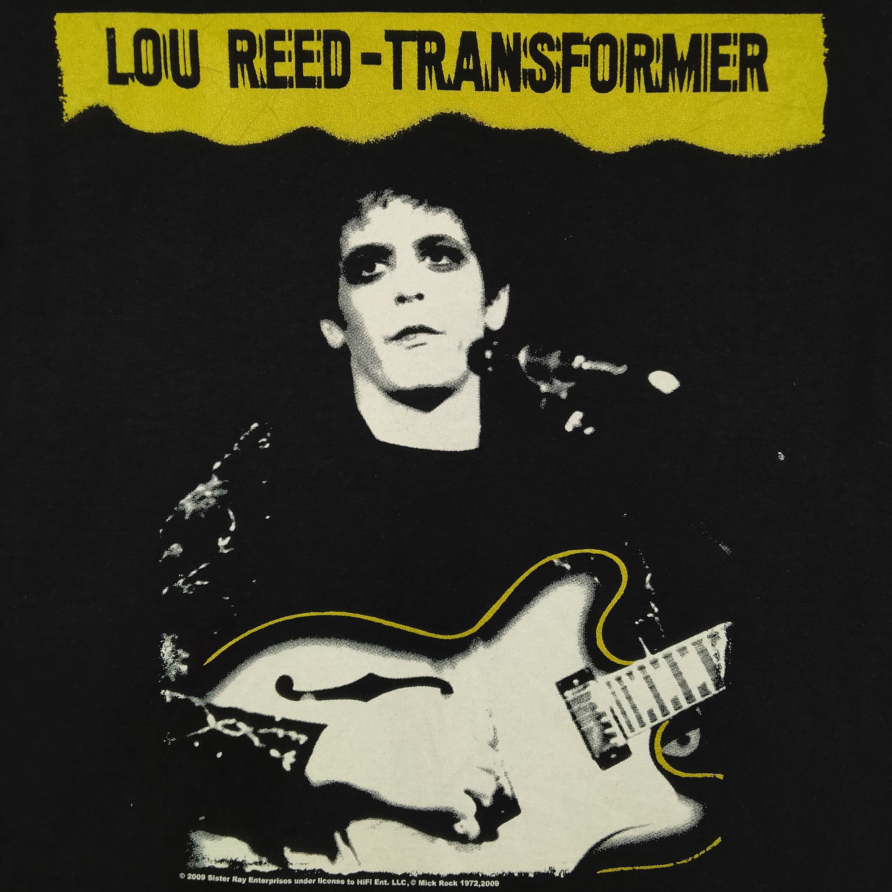 Band Tees Vtg 2000s Lou reed musician n songwriter rock tee - G076 Size US S / EU 44-46 / 1 - 3 Thumbnail