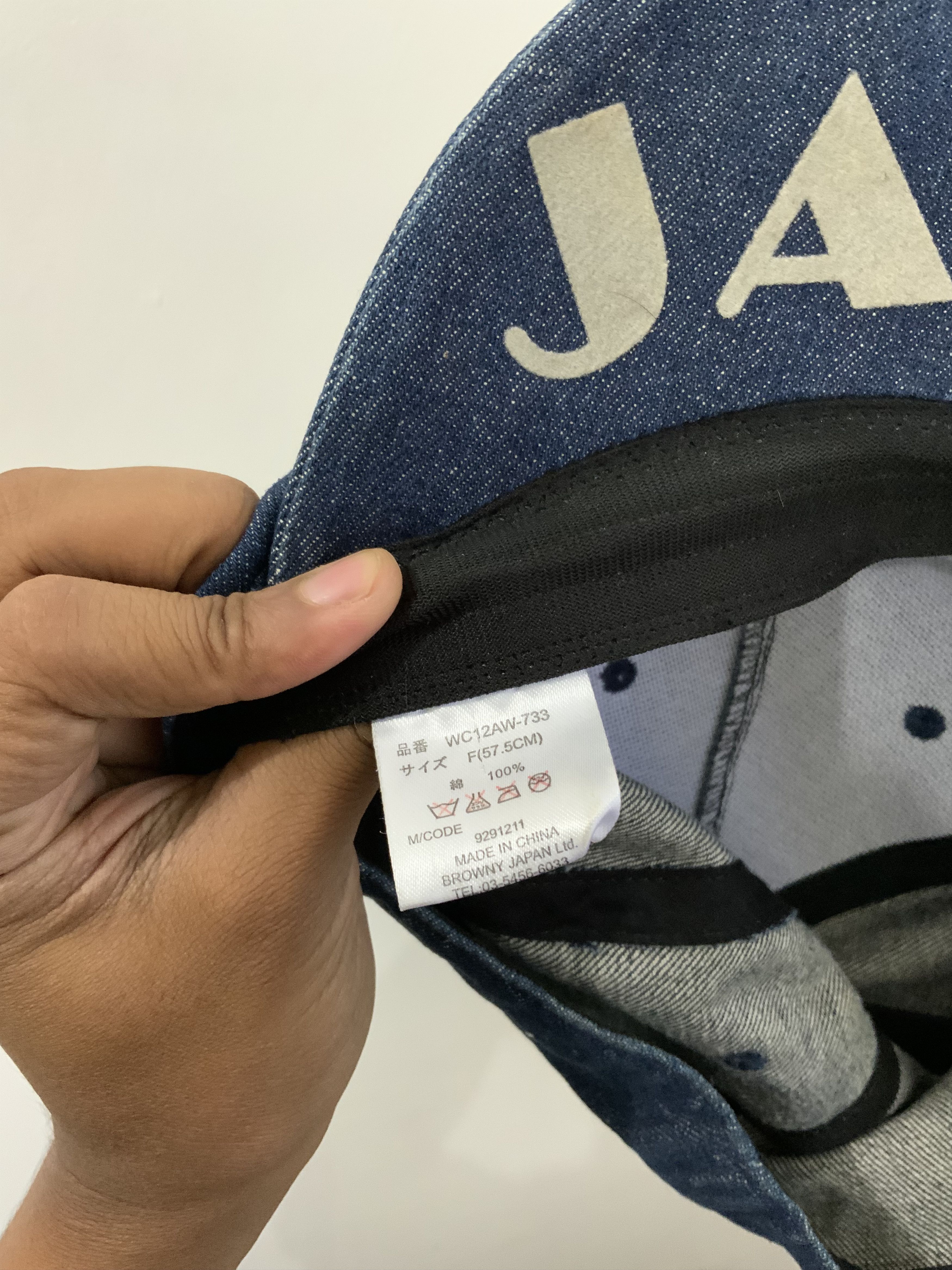 Seditionaries Japan WS Denime Fade Fitted Hat Size ONE SIZE - 14 Thumbnail