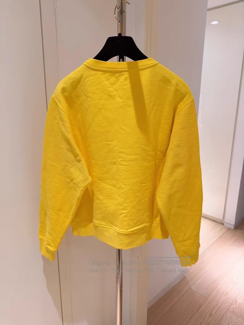 Loewe Loewe Embroidered Logo Yellow Patchwork Hoodie Size S / US 4 / IT 40 - 2 Thumbnail