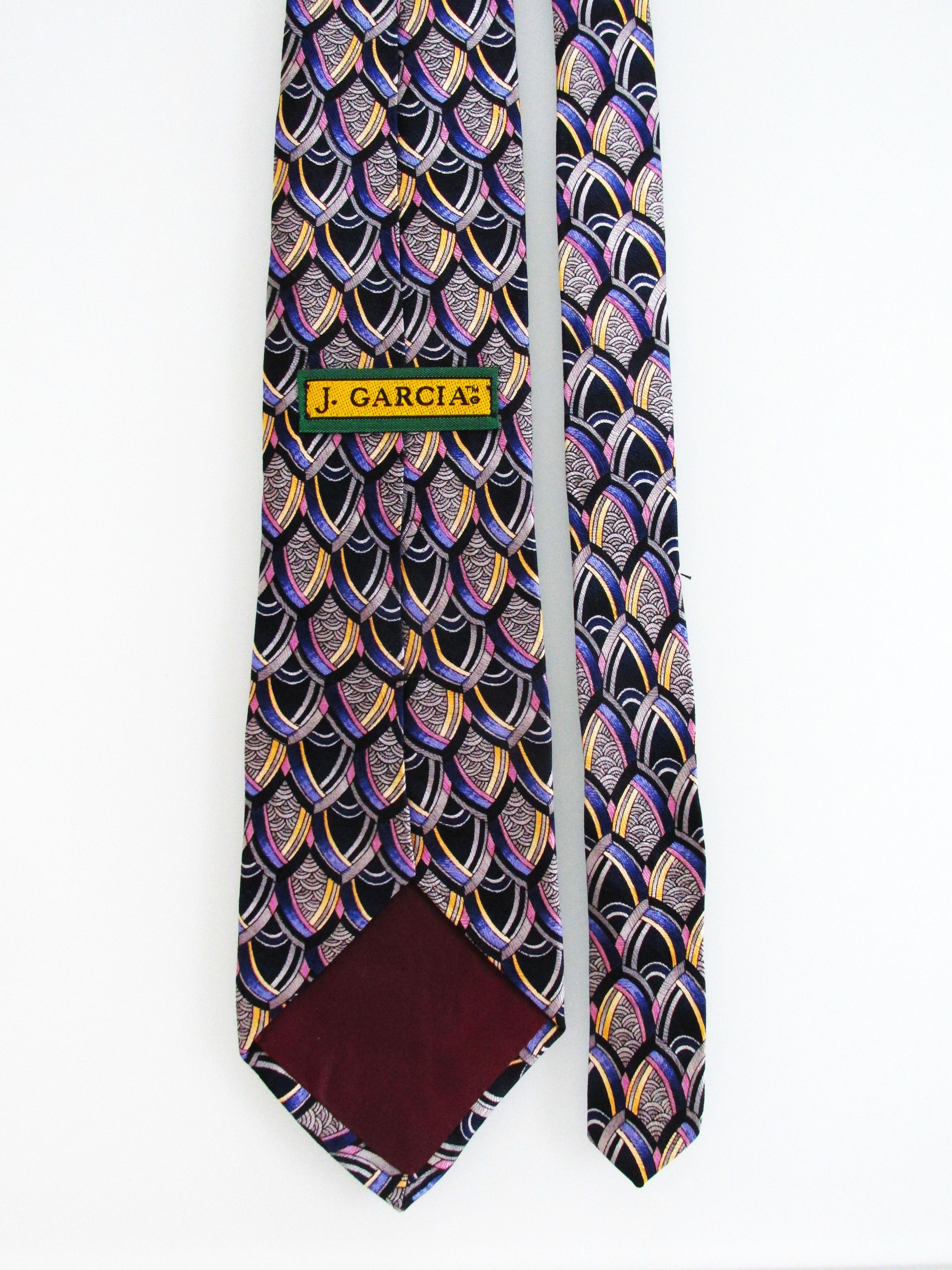 Vintage J. Garcia Vintage/Early Men's Silk Tie Size ONE SIZE - 4 Thumbnail