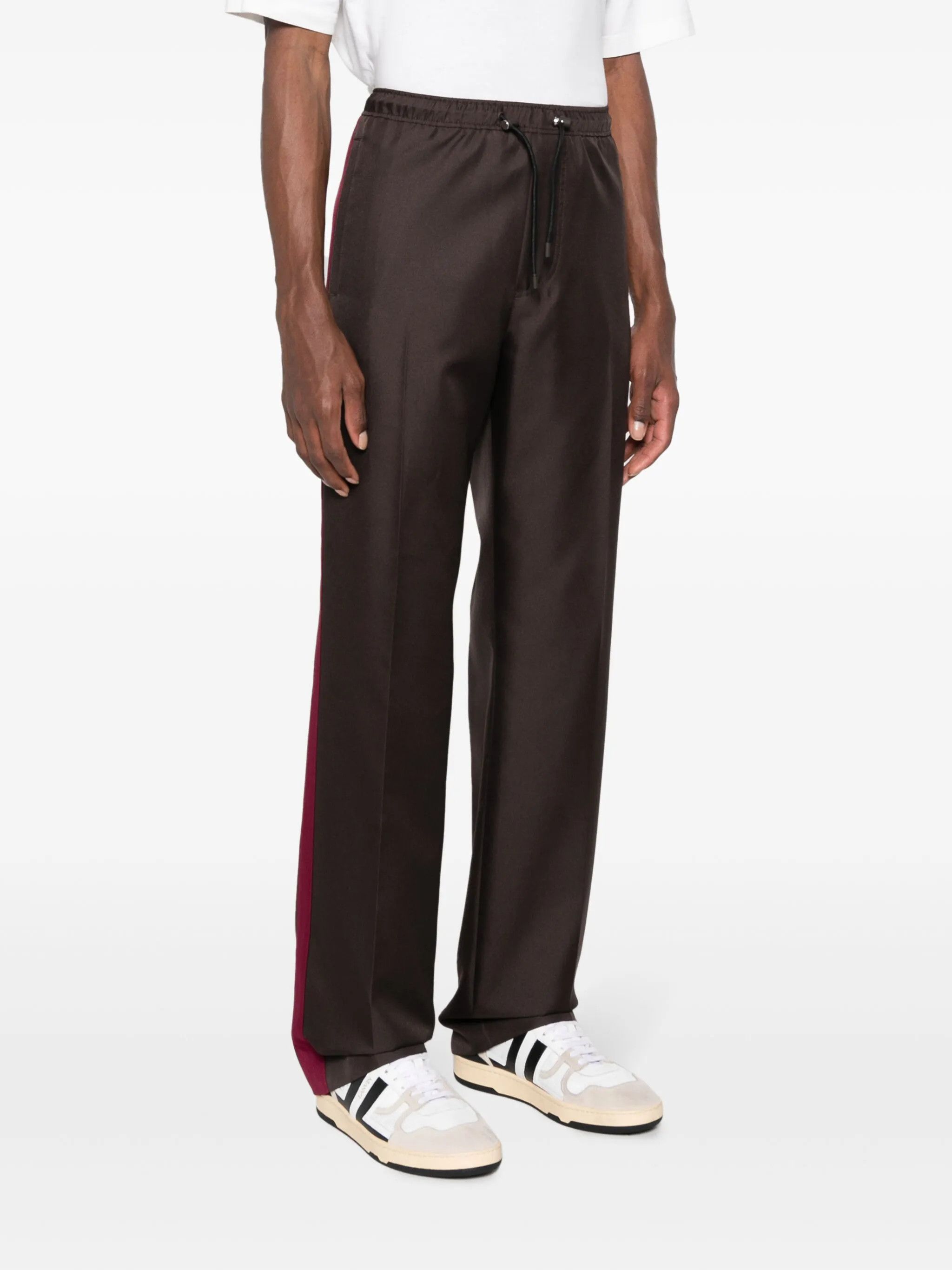Lanvin o1y0125 Jogger & Sweatpant in Dark Brown Size US 34 / EU 50 - 2 Thumbnail