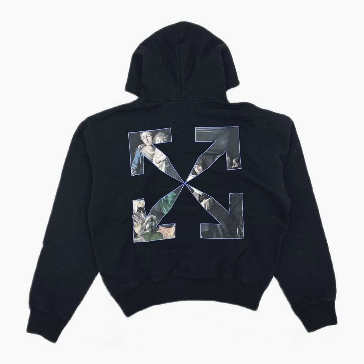 Off-White Off-White Caravaggio Painting Print Hoodie Size US M / EU 48-50 / 2 - 2 Thumbnail