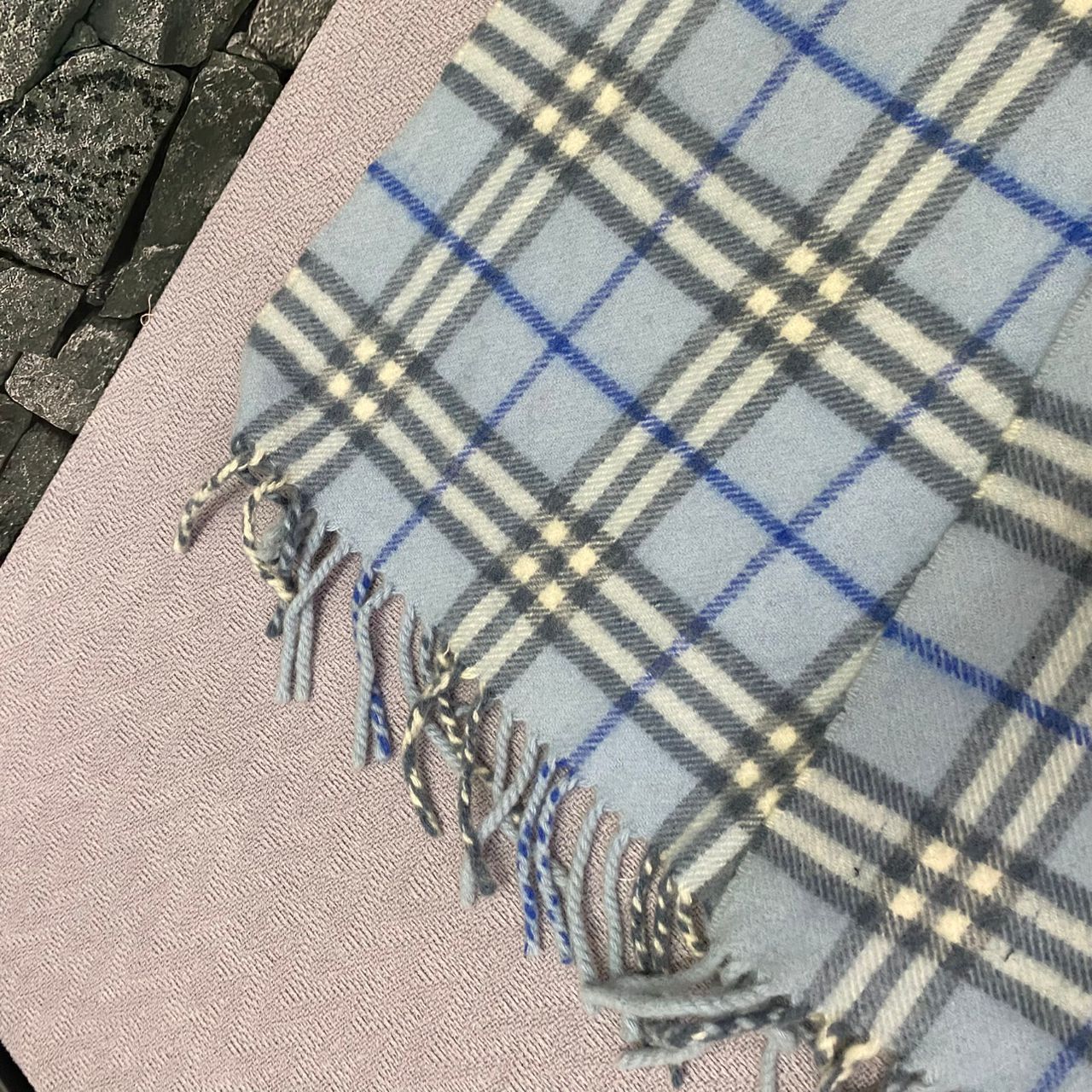 Burberry Prorsum Vintage Burberry London Lambswool Scarf Size ONE SIZE - 5 Thumbnail