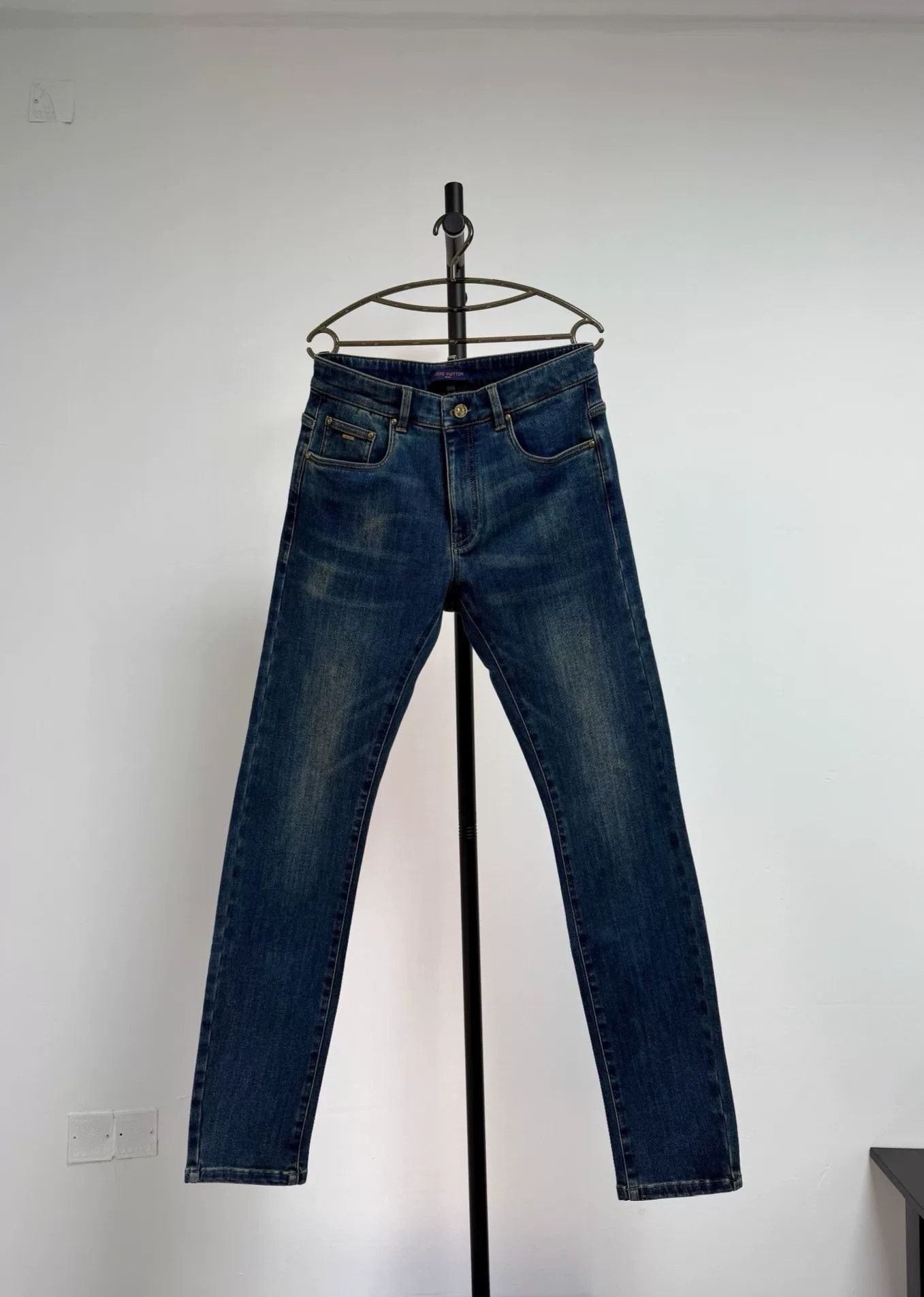Louis Vuitton Louis Vuitton Blue Retro Jeans Size 42" / US 20 - 1 Thumbnail