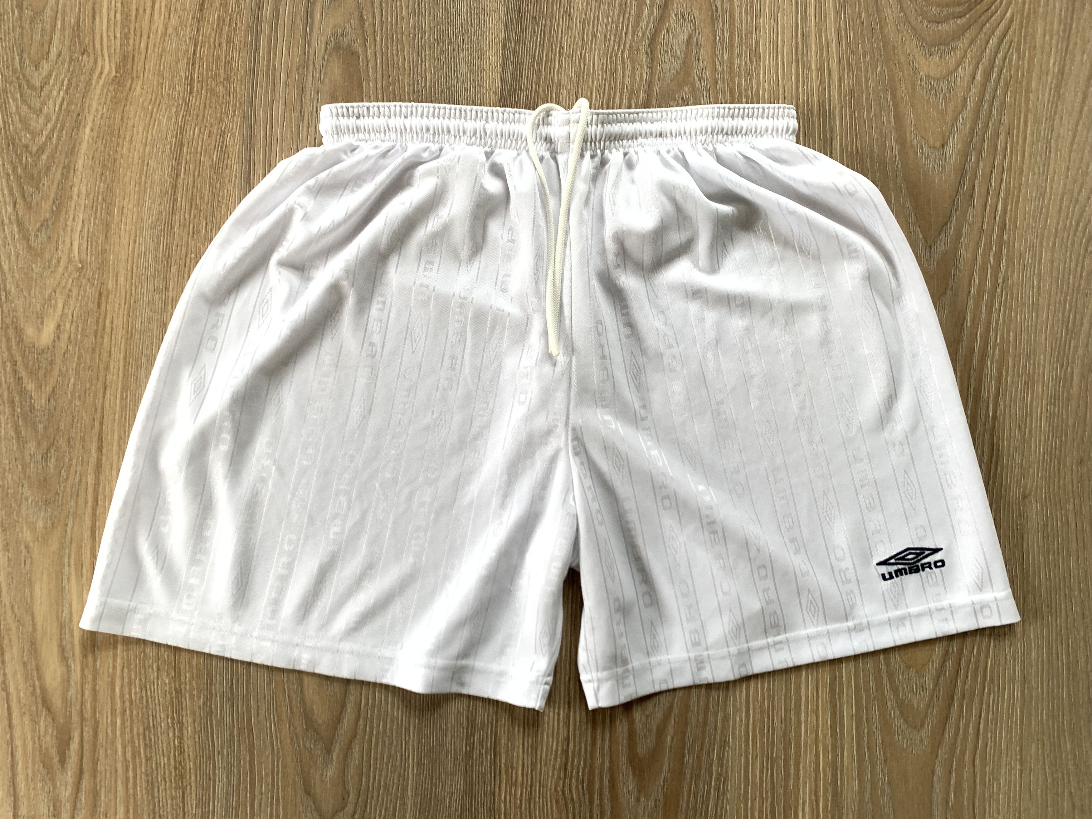Umbro × Vintage Vintage Umbro Monograme Training Shorts Size US 38 / EU 54 - 2 Thumbnail