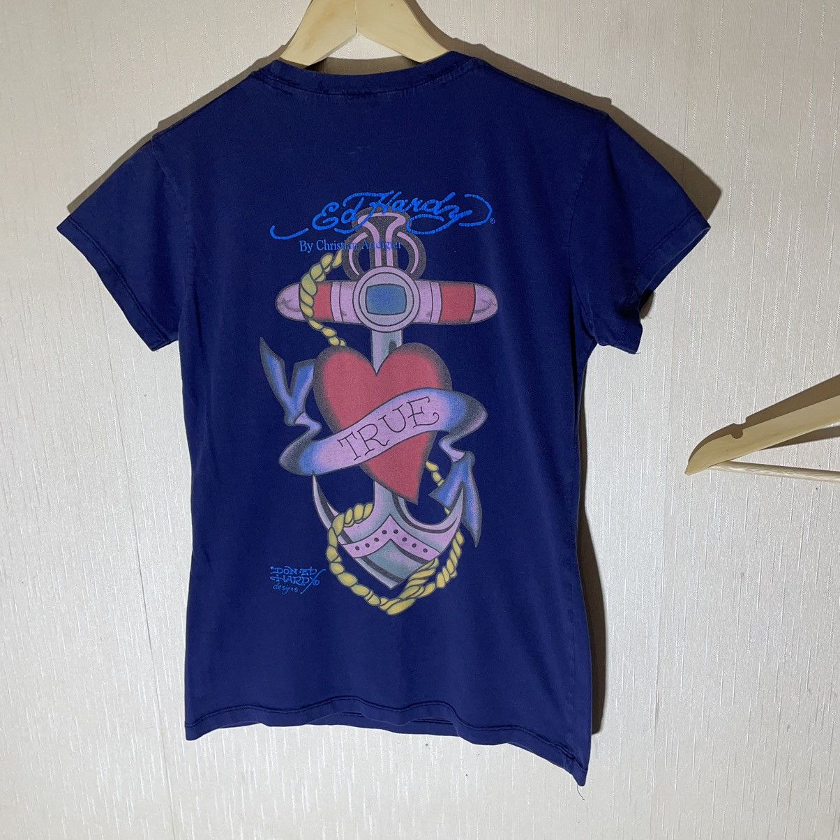 Ed Hardy × Vintage Ed Hardy vintage streetwear T shirt Size L / US 10 / IT 46 - 2 Thumbnail