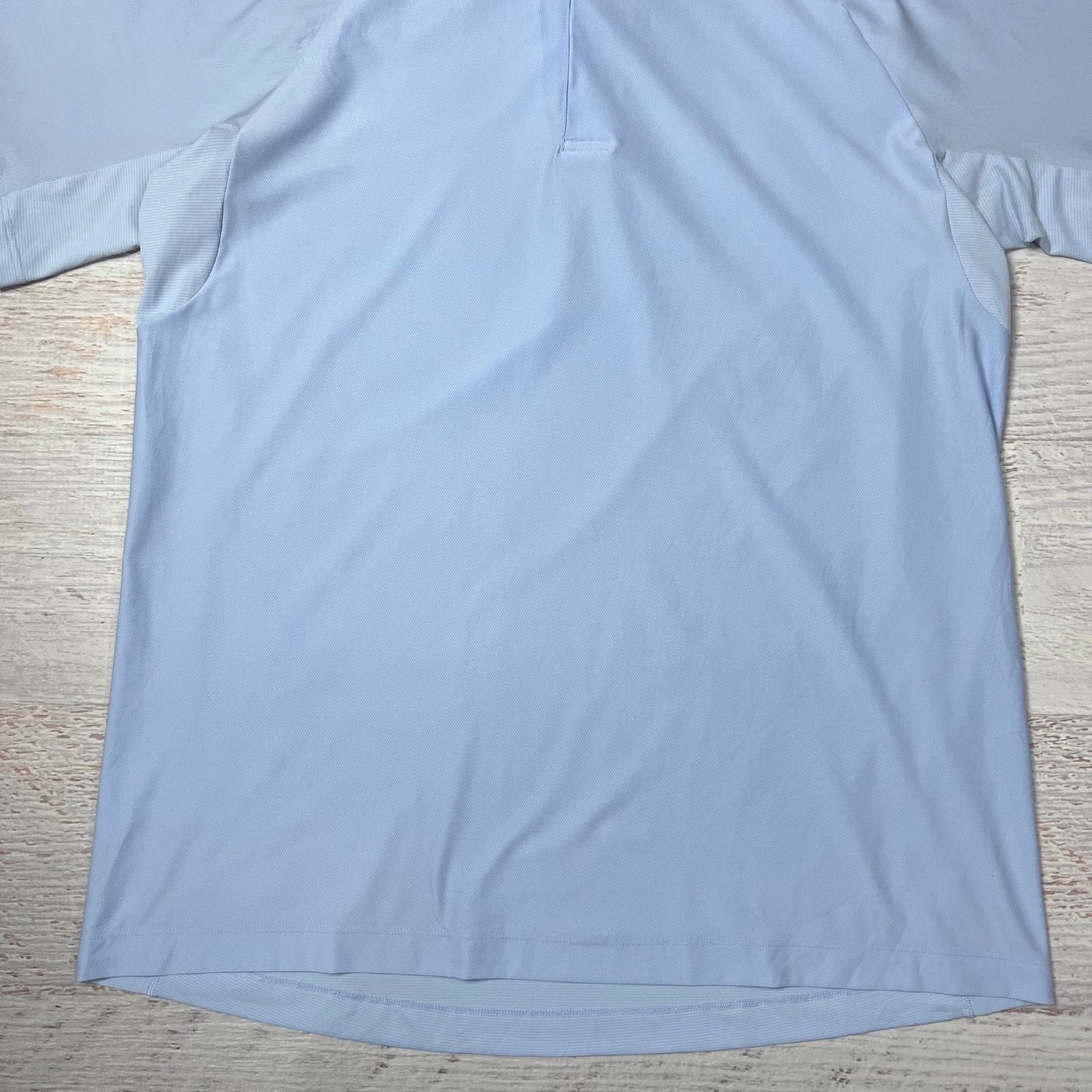 Lululemon Lululemon Performance Golf Polo Blue Slim Fit Size L Size US L / EU 52-54 / 3 - 9 Thumbnail