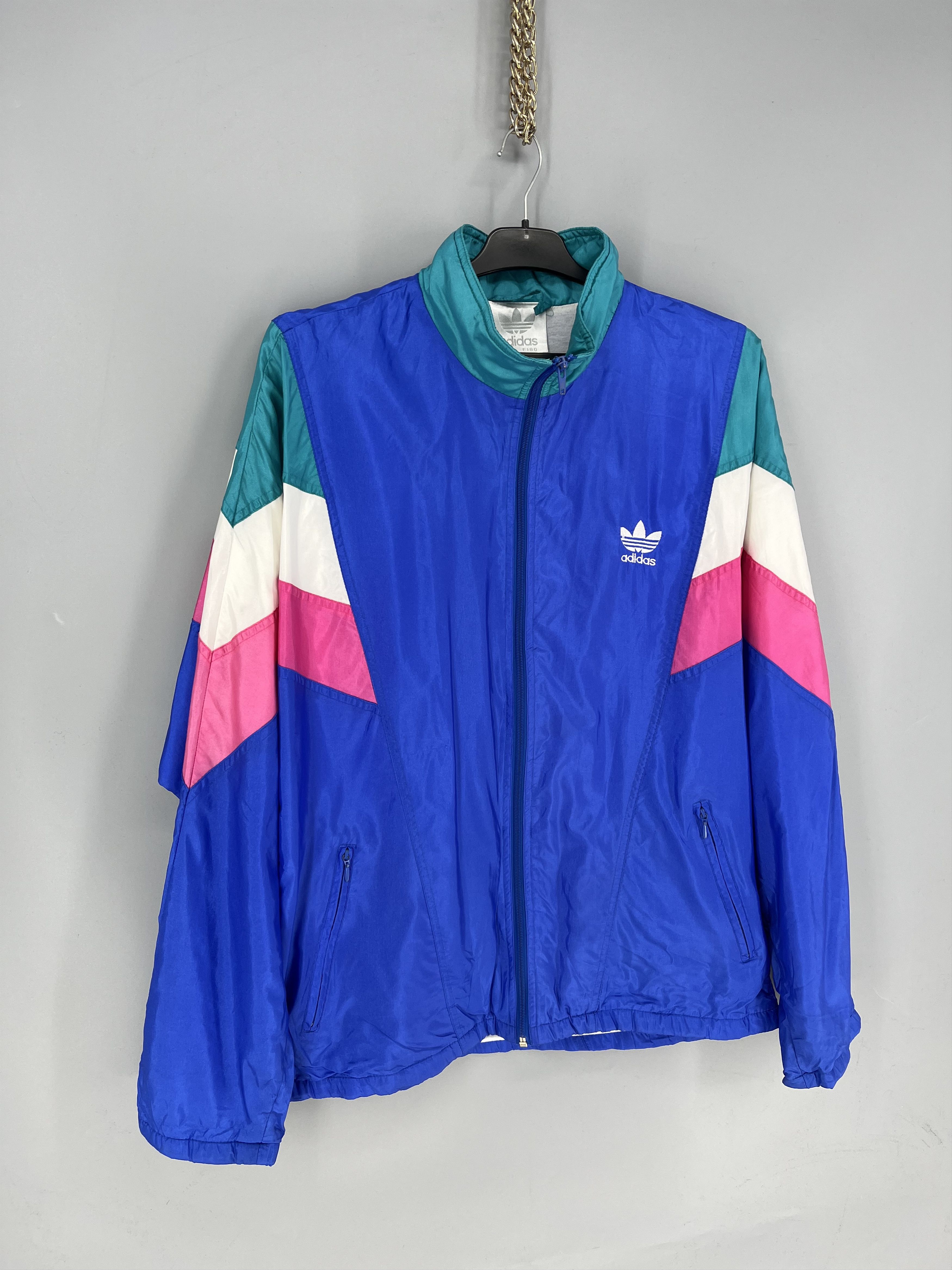 Adidas adidas ATHLETIC JACKET Vintage Retro TRACKSUIT 1990s Size US M / EU 48-50 / 2 - 2 Thumbnail