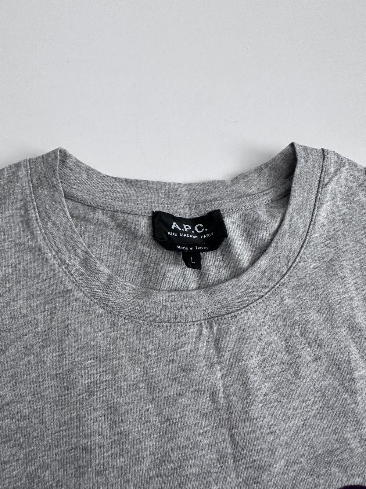 A.P.C. A.P.C. Multicoloured VPC T-Shirt - Violet SIZE XL Size US XL / EU 56 / 4 - 4 Thumbnail