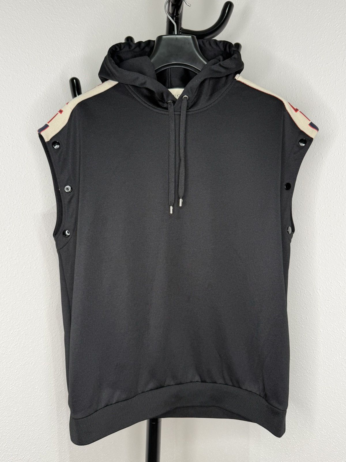 Gucci Gucci Technical Jersey Hoodie Size US M / EU 48-50 / 2 - 1 Thumbnail