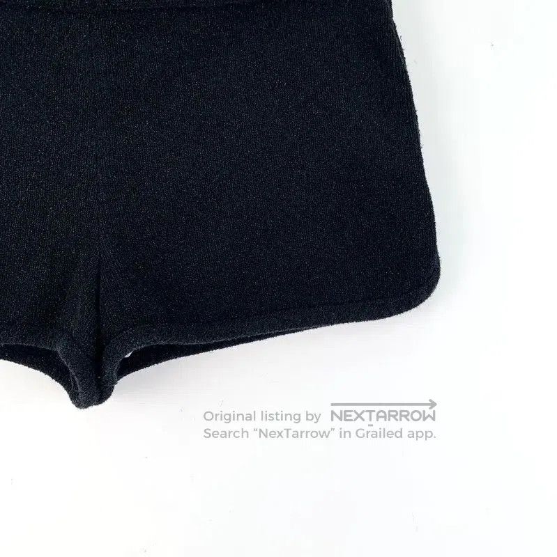 Chanel Chanel Black Cotton Women's Shorts . Size 23" - 4 Thumbnail