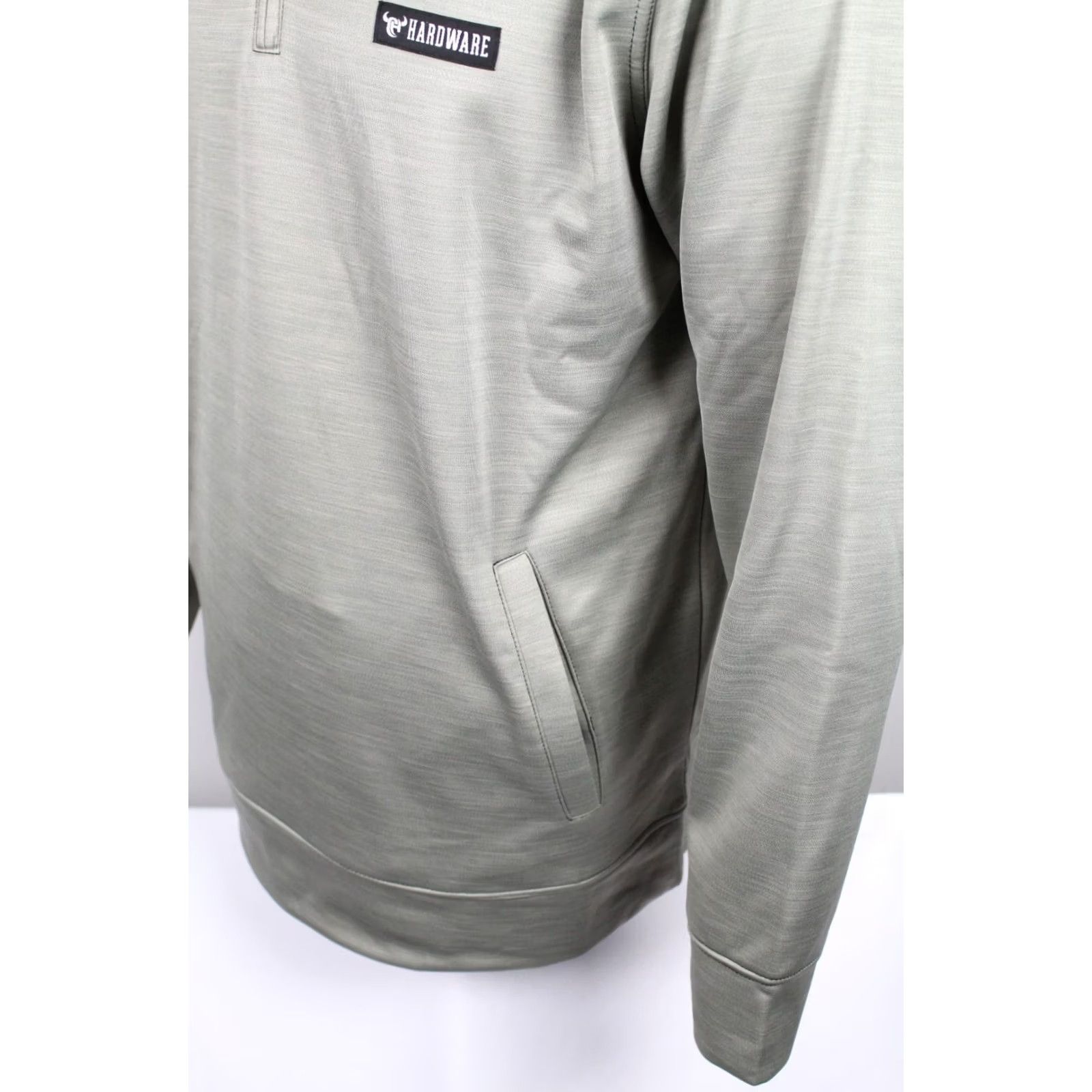 Vintage VINTAGE Cowboy Hardware Men's 1/4 Zip Pullover Cadet Grey Large Long Sleeve Zip Mock Neck Sweatshirt 173206 040 Size US L / EU 52-54 / 3 - 4 Thumbnail