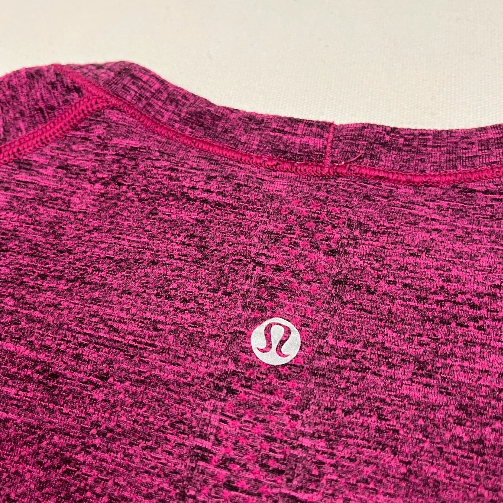 Lululemon Lululemon Swiftly Tech Shirt Size 12 Heathered Pink Long Sleeve Gym Yoga Workout Size XL / US 12-14 / IT 48-50 - 3 Thumbnail