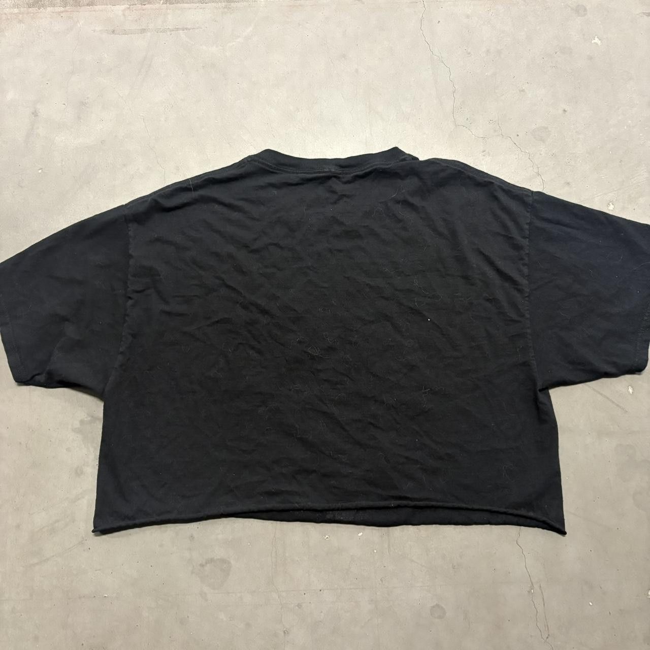 Vintage Crazy Vintage Y2K/2000s Hello Kitty Kuromi Crop Top Black Graphic Tee! Size L / US 10 / IT 46 - 3 Thumbnail