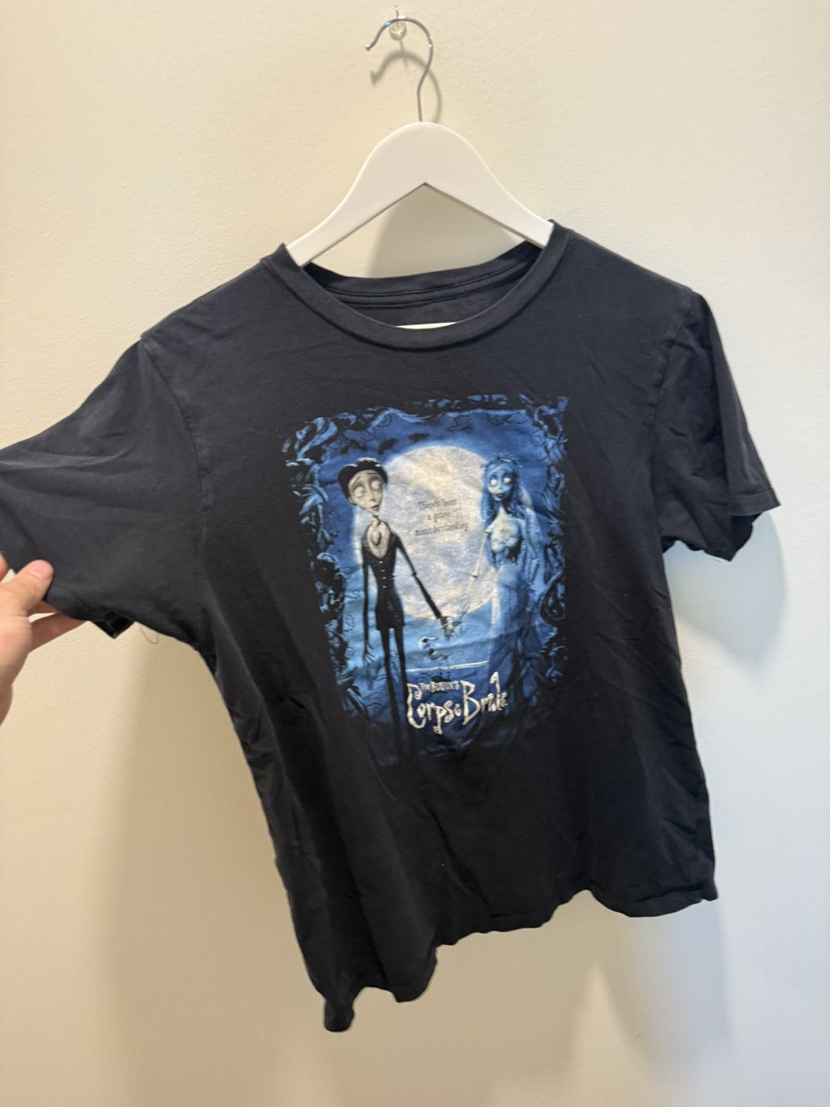 Vintage FADED TIM BURTON CORPSE BRIDE TEE Size US M / EU 48-50 / 2 - 2 Thumbnail