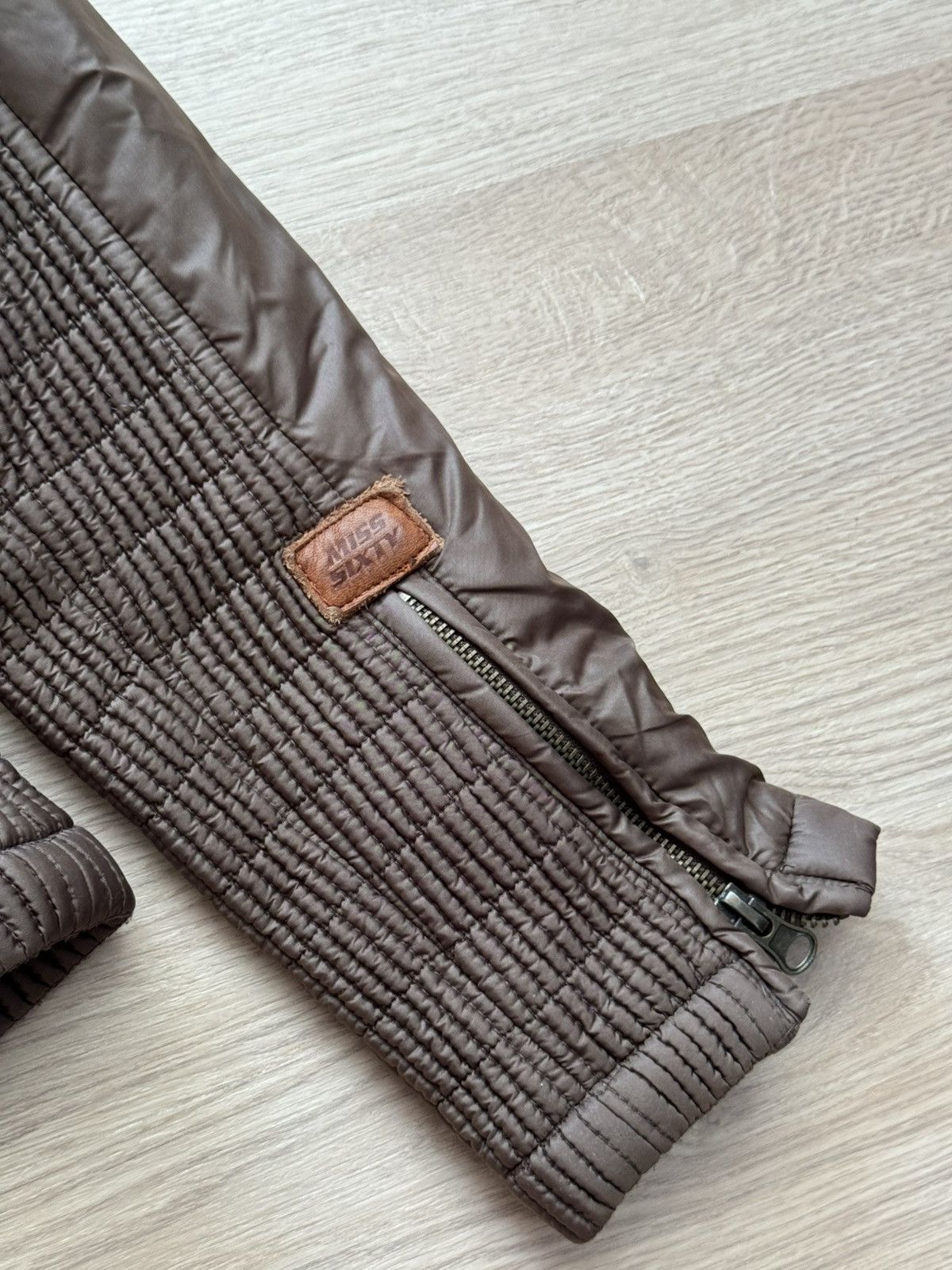 Miss Sixty Vintage 00’s Miss Sixty y2k Brown Women’s Archival Jacket Size M / US 6-8 / IT 42-44 - 4 Thumbnail