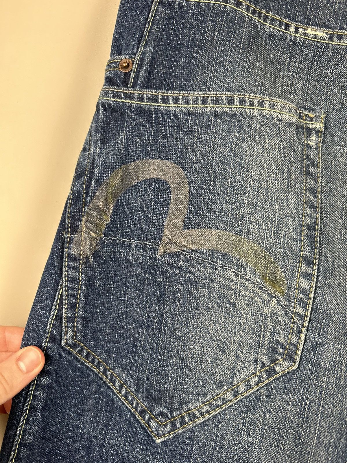 Evisu × Puma Vintage Evisu Puma Jeans Pants Rare y2k Size US 36 / EU 52 - 4 Thumbnail