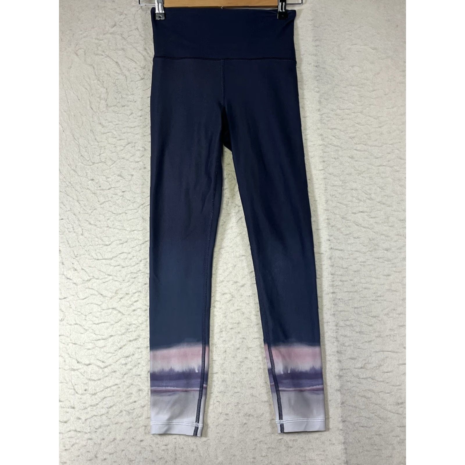 Athleta Athleta Leggings Women Athletic XXS Be Free Elation Ultra High Rise 7/8 Skinny Ankle Yoga Activewear Multicolor Solid Size 24" / US 00 / IT 34 - 2 Thumbnail