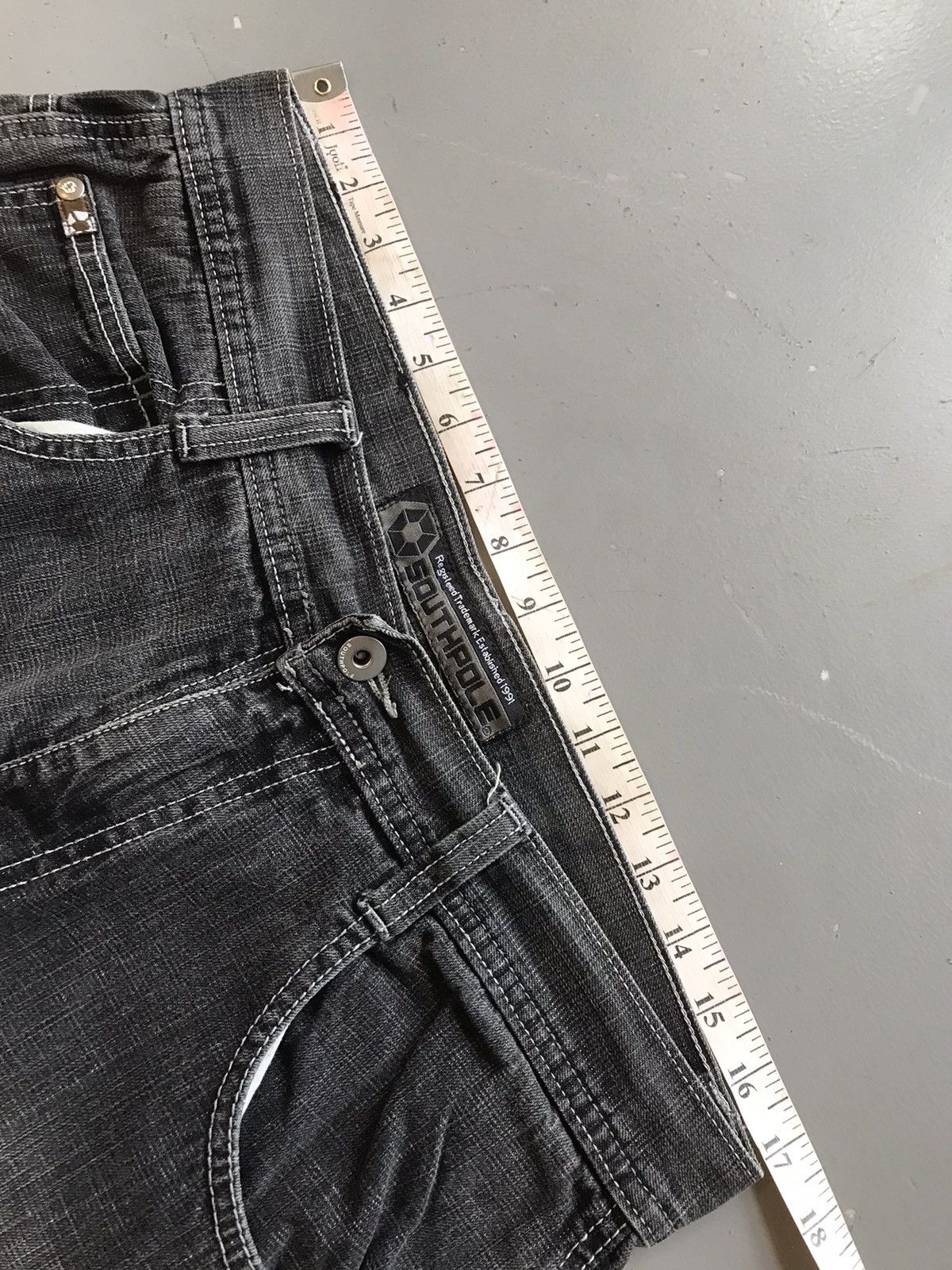 Southpole × Vintage Vintage Southpole brown tab denim Size US 34 / EU 50 - 7 Thumbnail