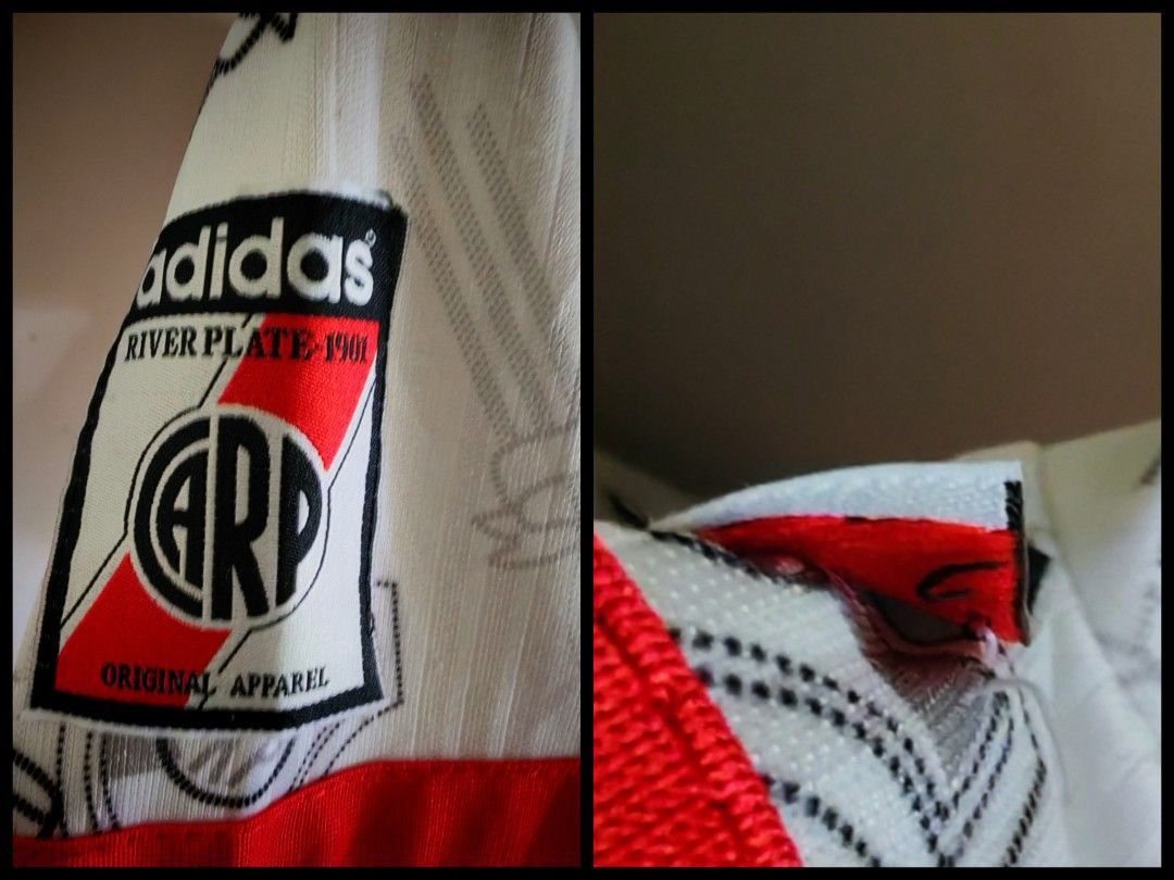 Adidas Adidas River Plate 96–98 Home LS Jersey Size US S / EU 44-46 / 1 - 10 Thumbnail