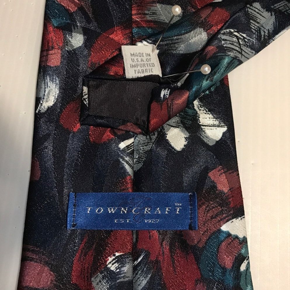 Towncraft Towncraft Abstract Extra Long Extra Wide Necktie Size ONE SIZE - 4 Thumbnail