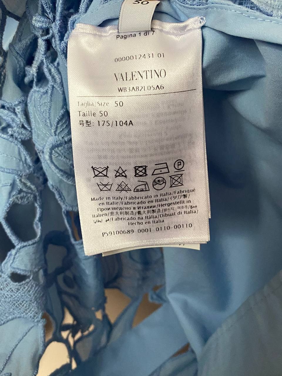 Valentino RRP 2900$ VALENTINO GARAVANI 2021 Long-Sleeve Lace Shirt Size XL / US 12-14 / IT 48-50 - 11 Thumbnail