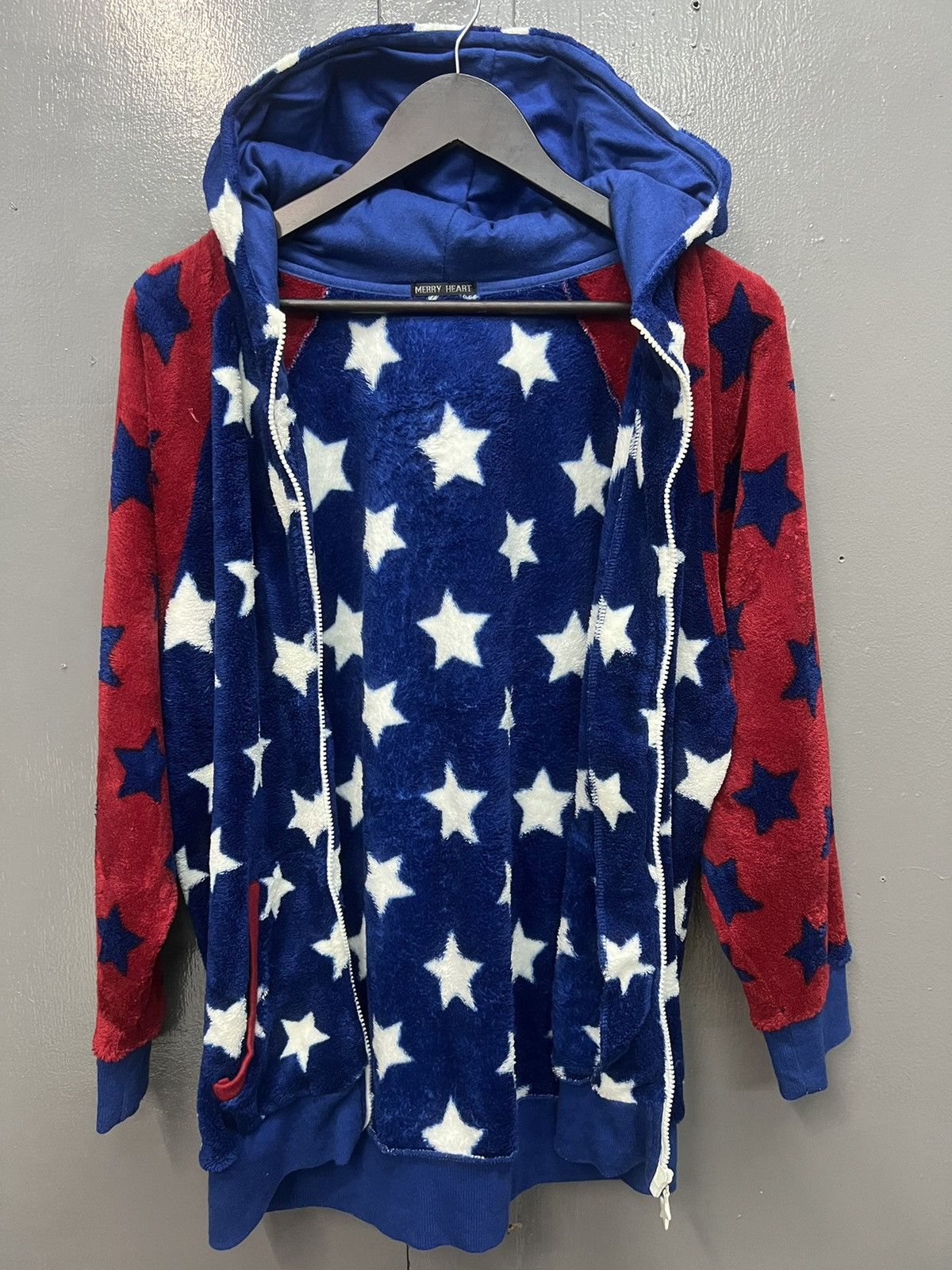 MERRG HEART FLEECE HOODIE