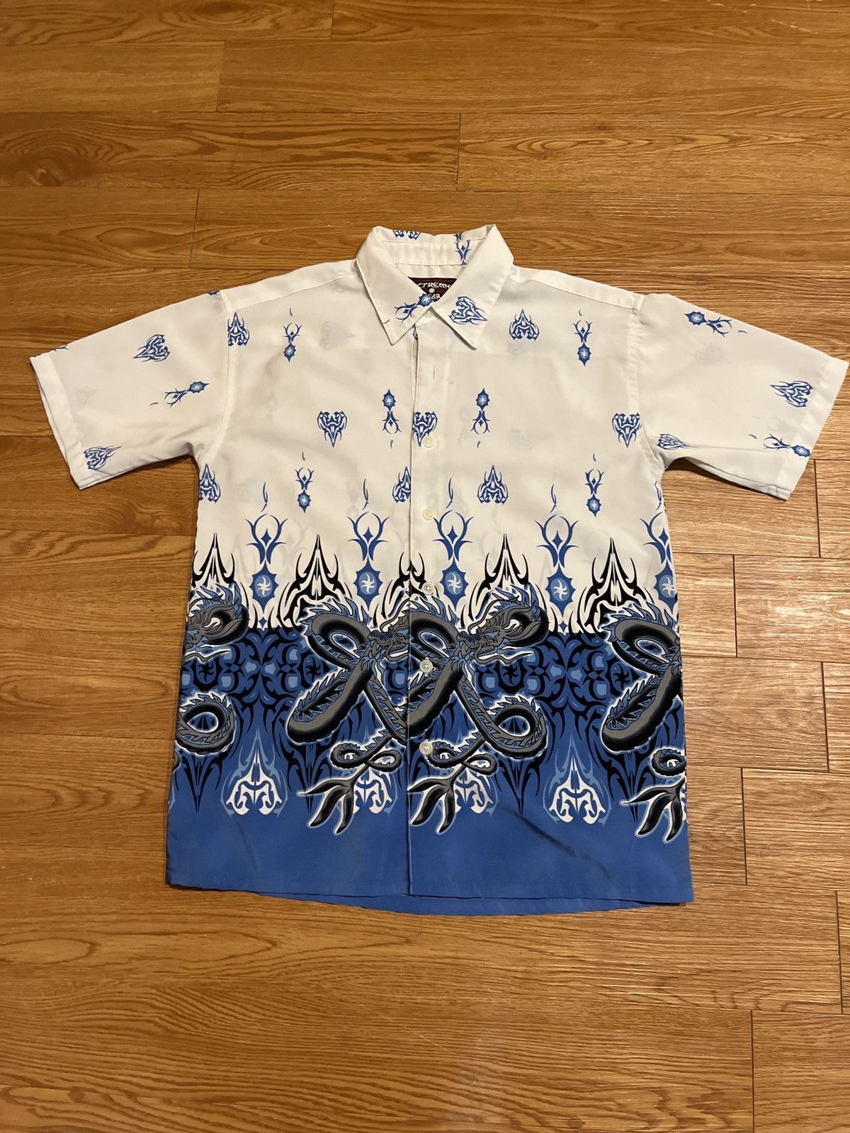 Vintage vintage y2k CHILDRENS tribal button up Size US M / EU 48-50 / 2 - 1 Thumbnail