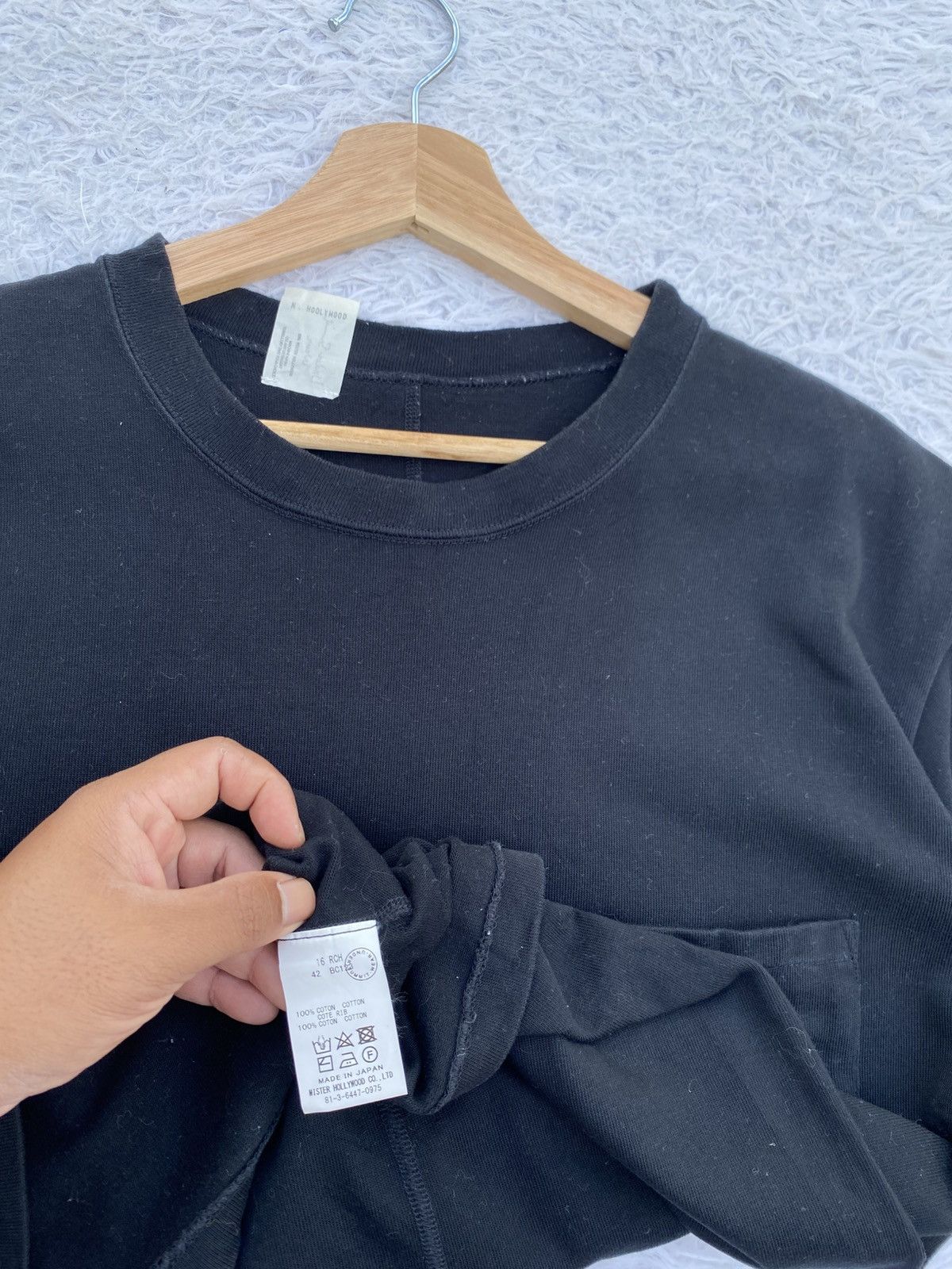 N.Hoolywood Rare N.Hoolywood Pocket Tshirt Size US L / EU 52-54 / 3 - 12 Thumbnail