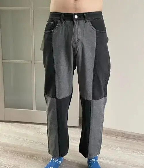 Other Fashion Men's Denim Wide-leg Pants Size US 33 - 1 Thumbnail