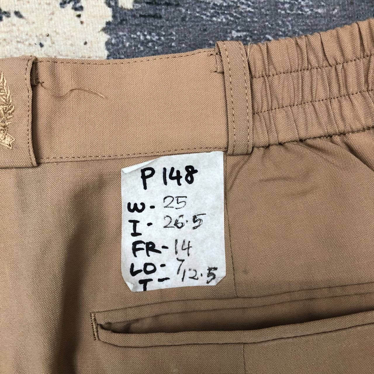 Christian Dior Monsieur P148 VTG CHRISTIAN DIOR SPORTS HIGH WAIST PANTS Size 25" / US 0 / IT 36 - 12 Thumbnail