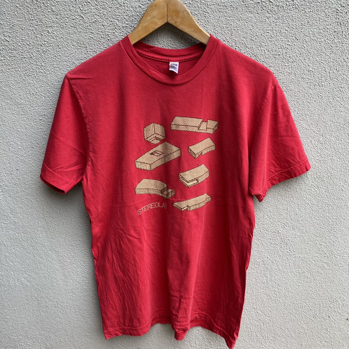 Band Tees Vintage STEREOLAB band tee electronica Size US M / EU 48-50 / 2 - 2 Thumbnail