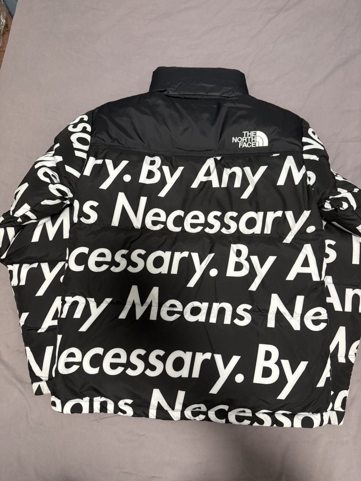 Supreme × The North Face Supreme tnf North face any means bamn nuptse jacket black Size US S / EU 44-46 / 1 - 2 Thumbnail