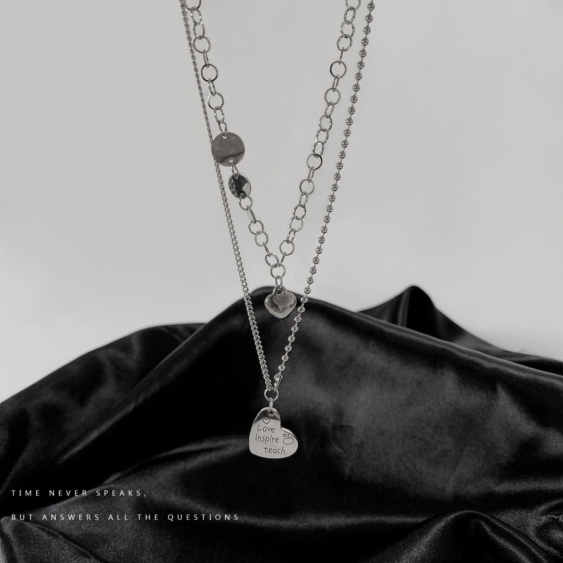 Other New Trend STEAL! Y2K Chains Necklace Chain Size ONE SIZE - 3 Thumbnail