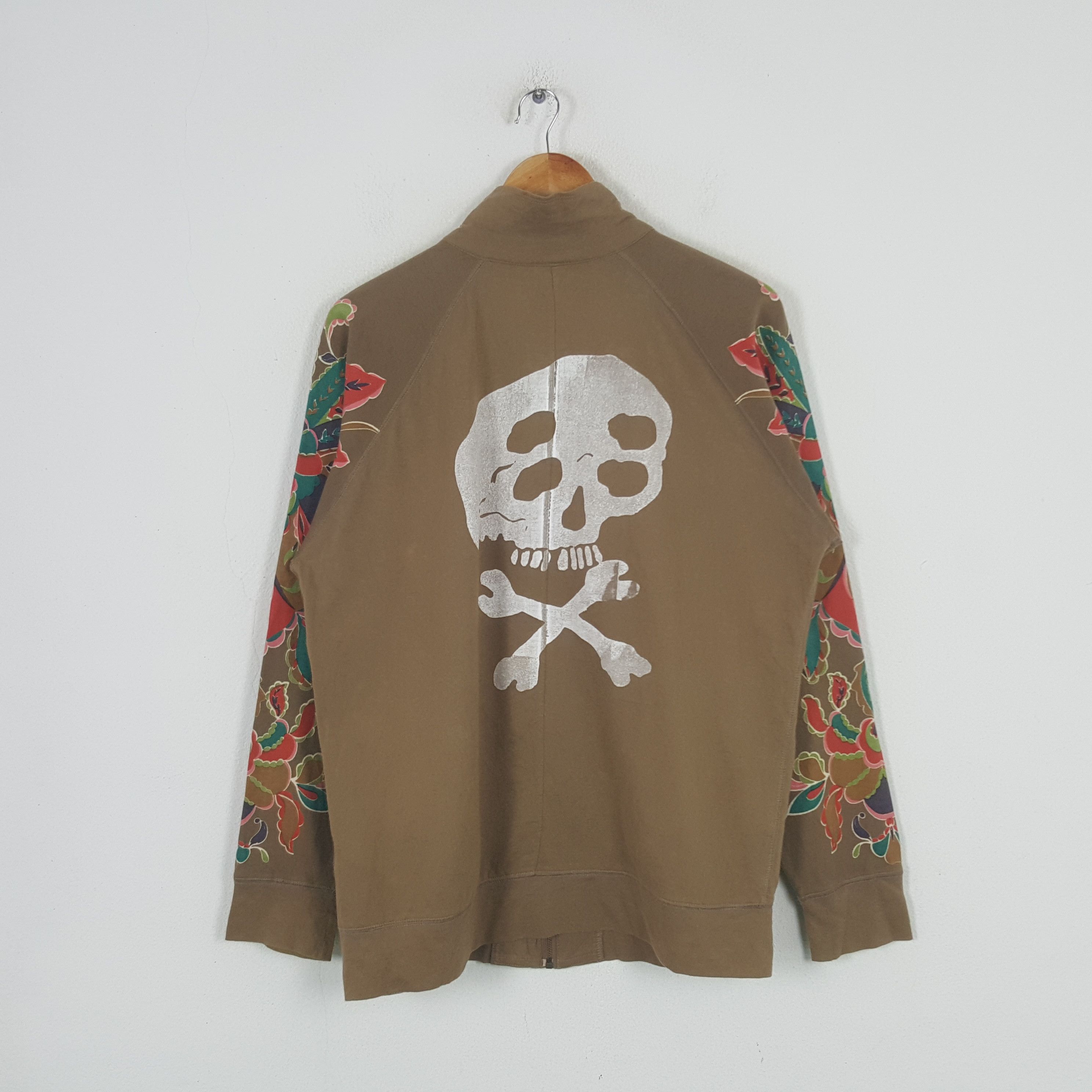 Japanese Brand × Vintage Vintage Skulls Japan Punk Kapital Custom Sweatshirt C287N5 Size US M / EU 48-50 / 2 - 1 Thumbnail