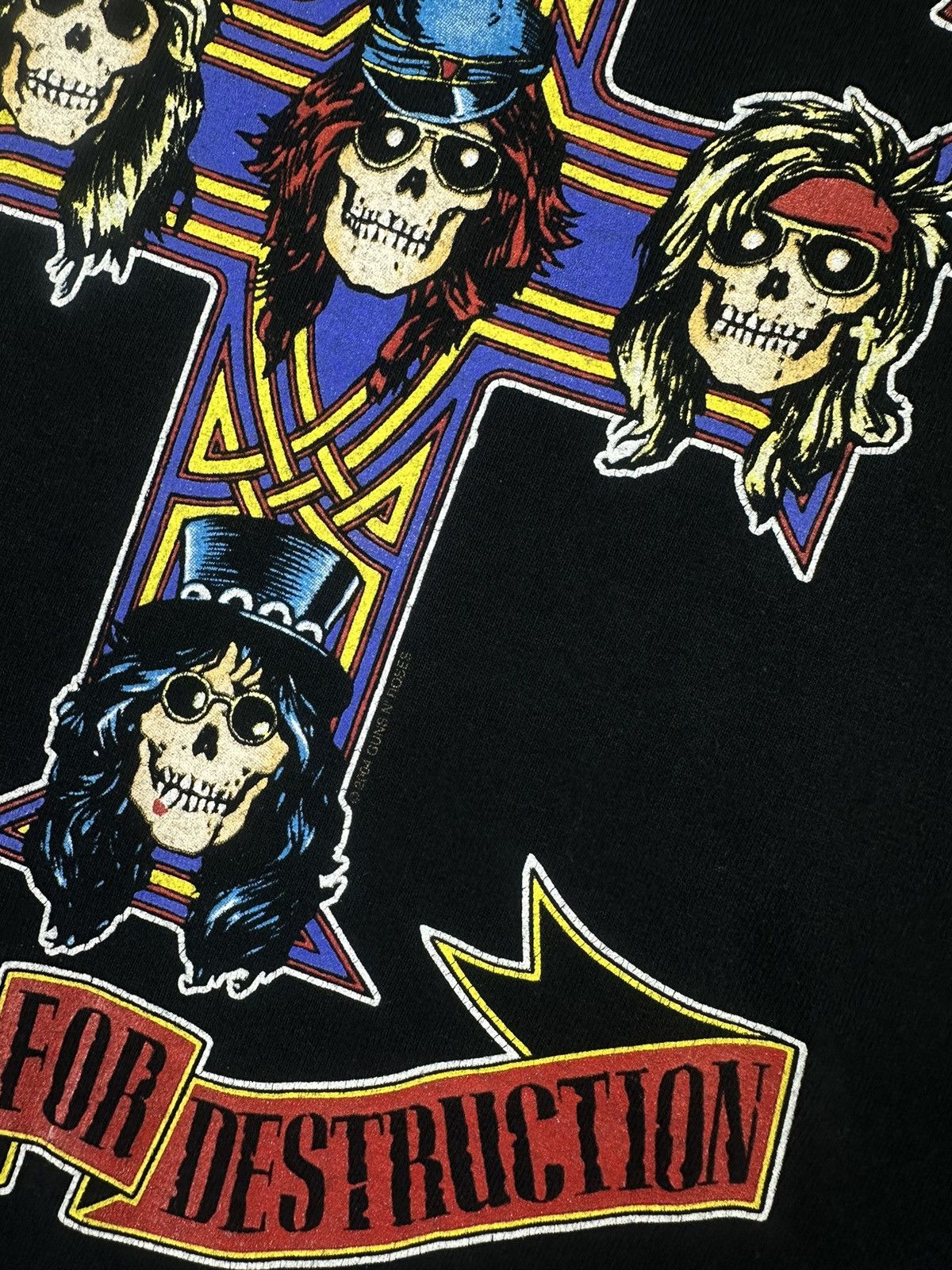 Gildan Guns N Roses 2004 Appetite For Destruction T-Shirt Size US S / EU 44-46 / 1 - 5 Thumbnail