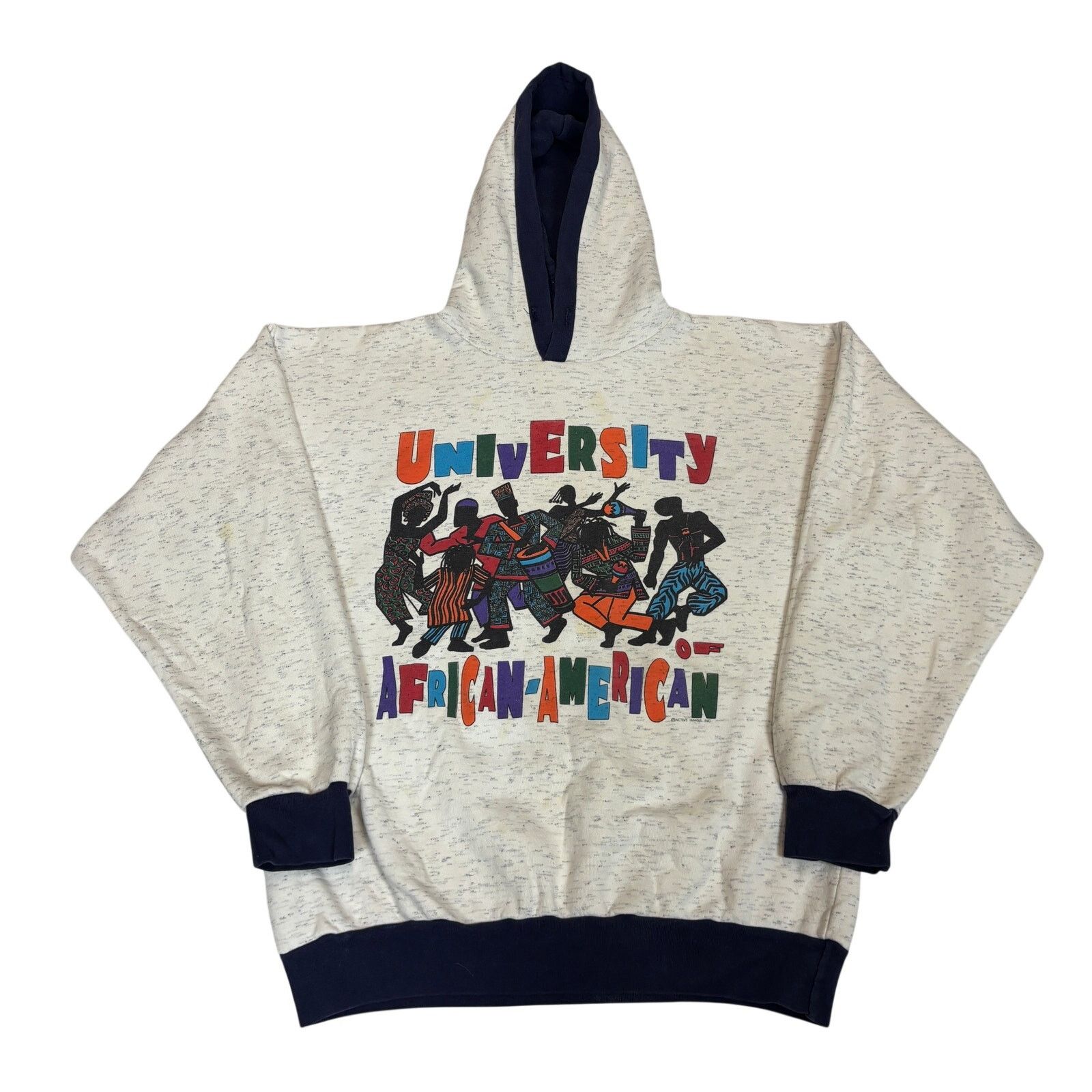 Vintage Vintage University of African American HBCU Hoodie Men's L Size US L / EU 52-54 / 3 - 1 Thumbnail