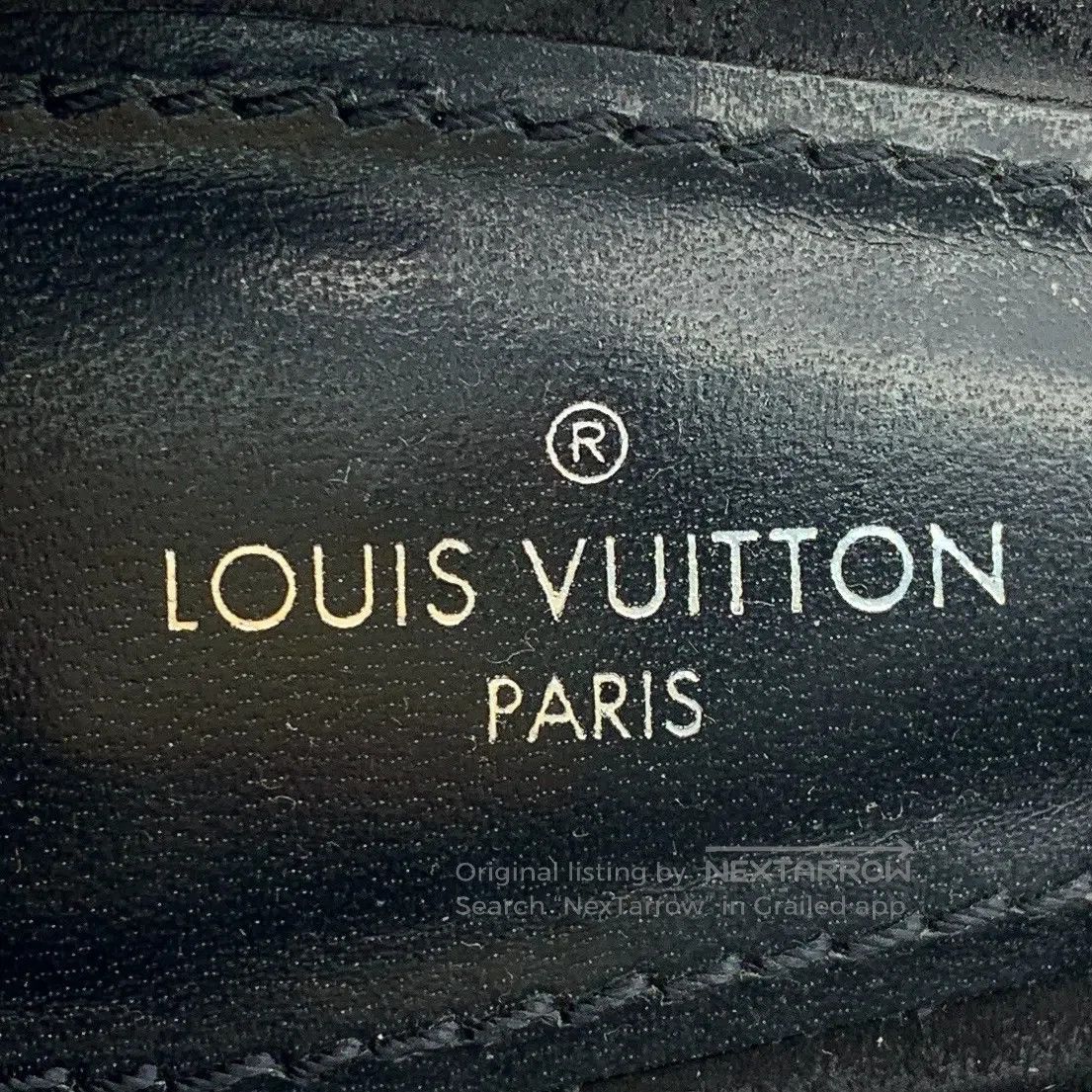 Louis Vuitton Louis Vuitton Black diamond-encrusted logo high heels with Size US 6.5 / IT 36.5 - 8 Thumbnail