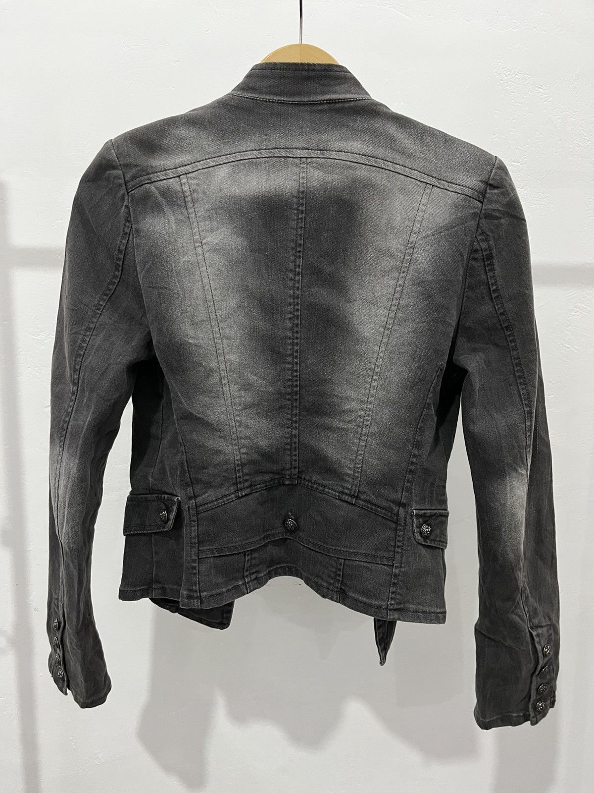 Share Spirit Homme LESHOP JEANS NAPOLEON JACKET BUTTONLESS Size US S / EU 44-46 / 1 - 2 Thumbnail