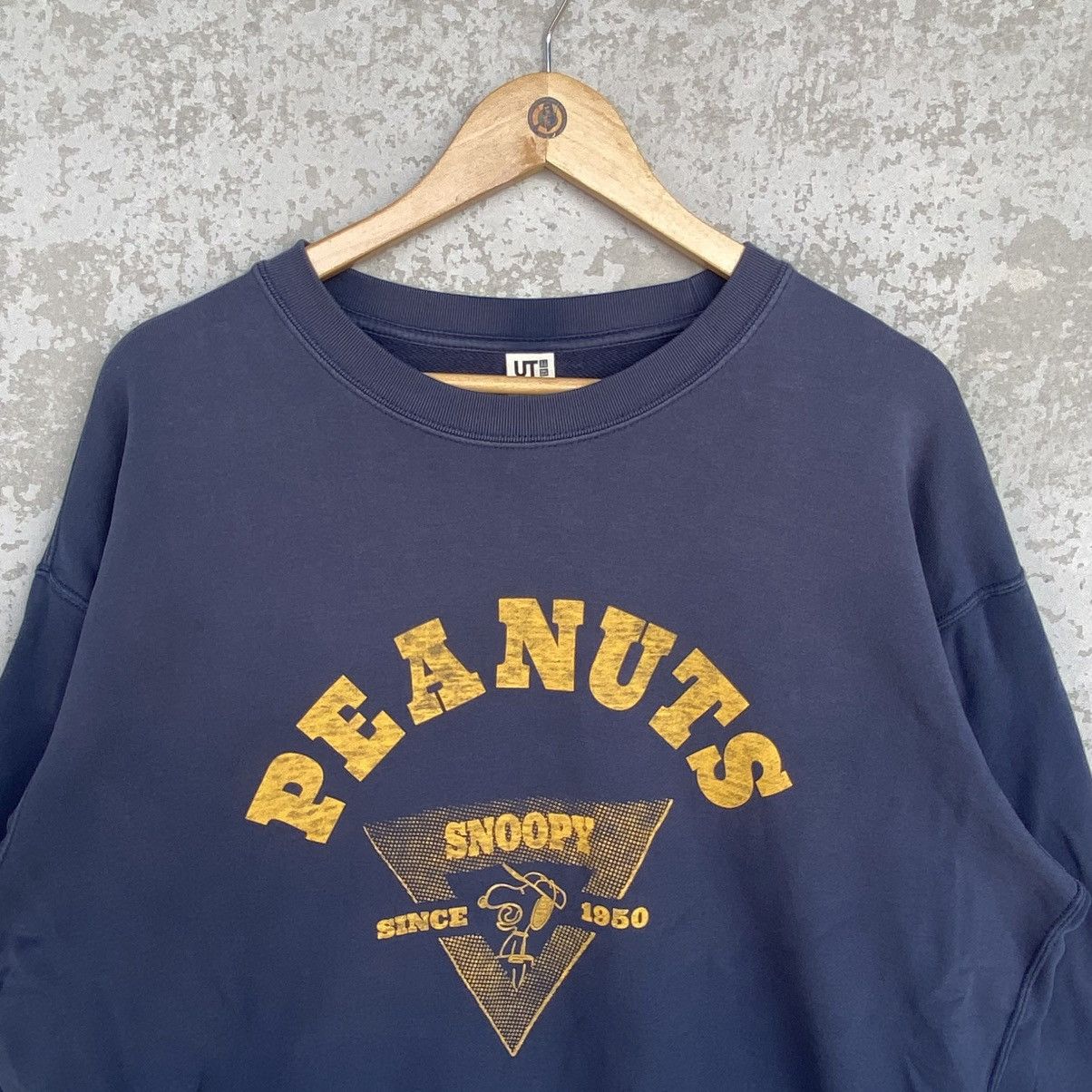 Other Vintage Peanuts Big Printed Crewneck Sweatshirt Blue Size L Size US L / EU 52-54 / 3 - 4 Thumbnail