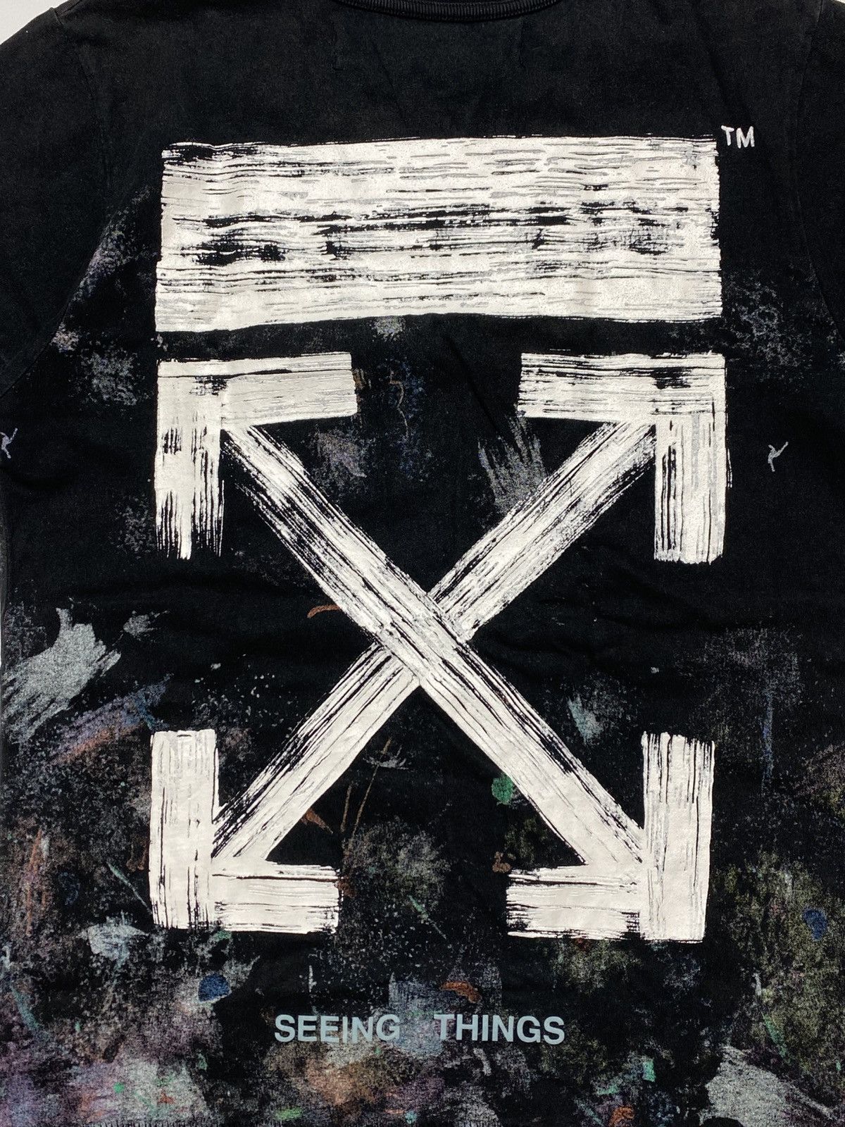 Off-White Off-White Galaxy Brushed Arrow T-Shirt Size US S / EU 44-46 / 1 - 7 Thumbnail