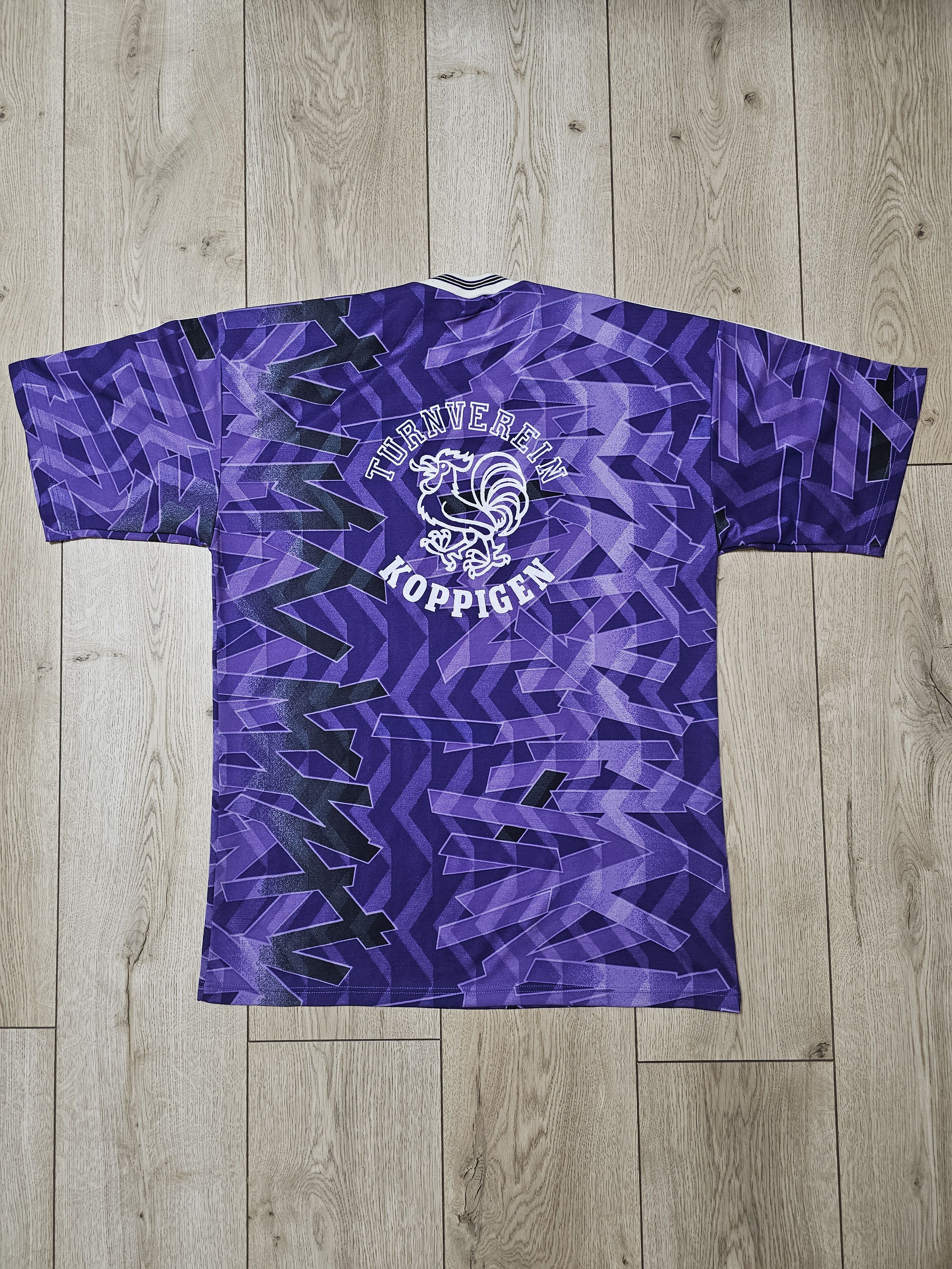 Vintage ADIDAS RETRO VINTAGE 80s 90s FOOTBALL SHIRT SOCCER JERSEY Size US M / EU 48-50 / 2 - 2 Thumbnail