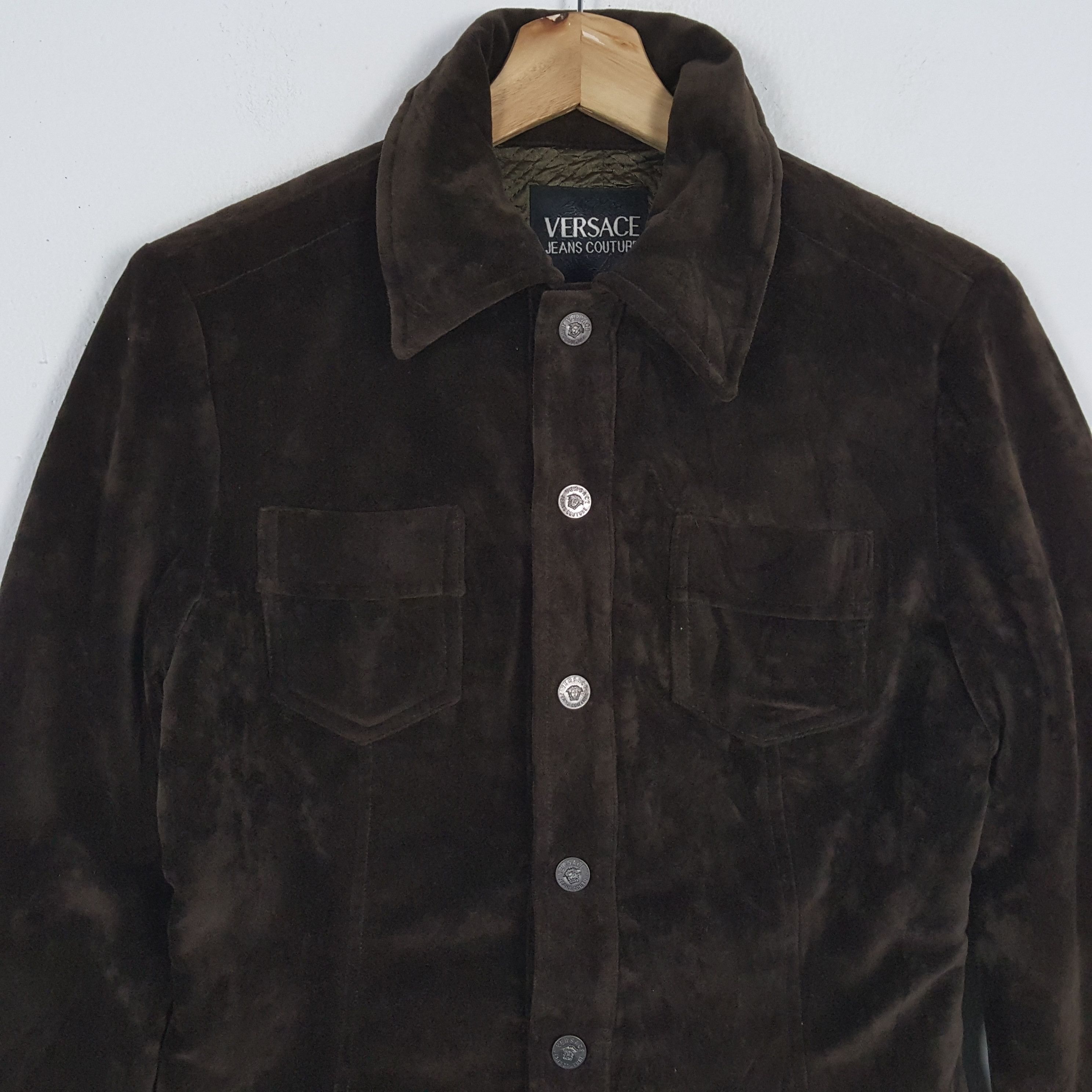 Versace Jeans Couture × Vintage Vintage VERSACE JEAN COUTURE Italian Fashion Brand Jacekt Size S / US 4 / IT 40 - 2 Thumbnail