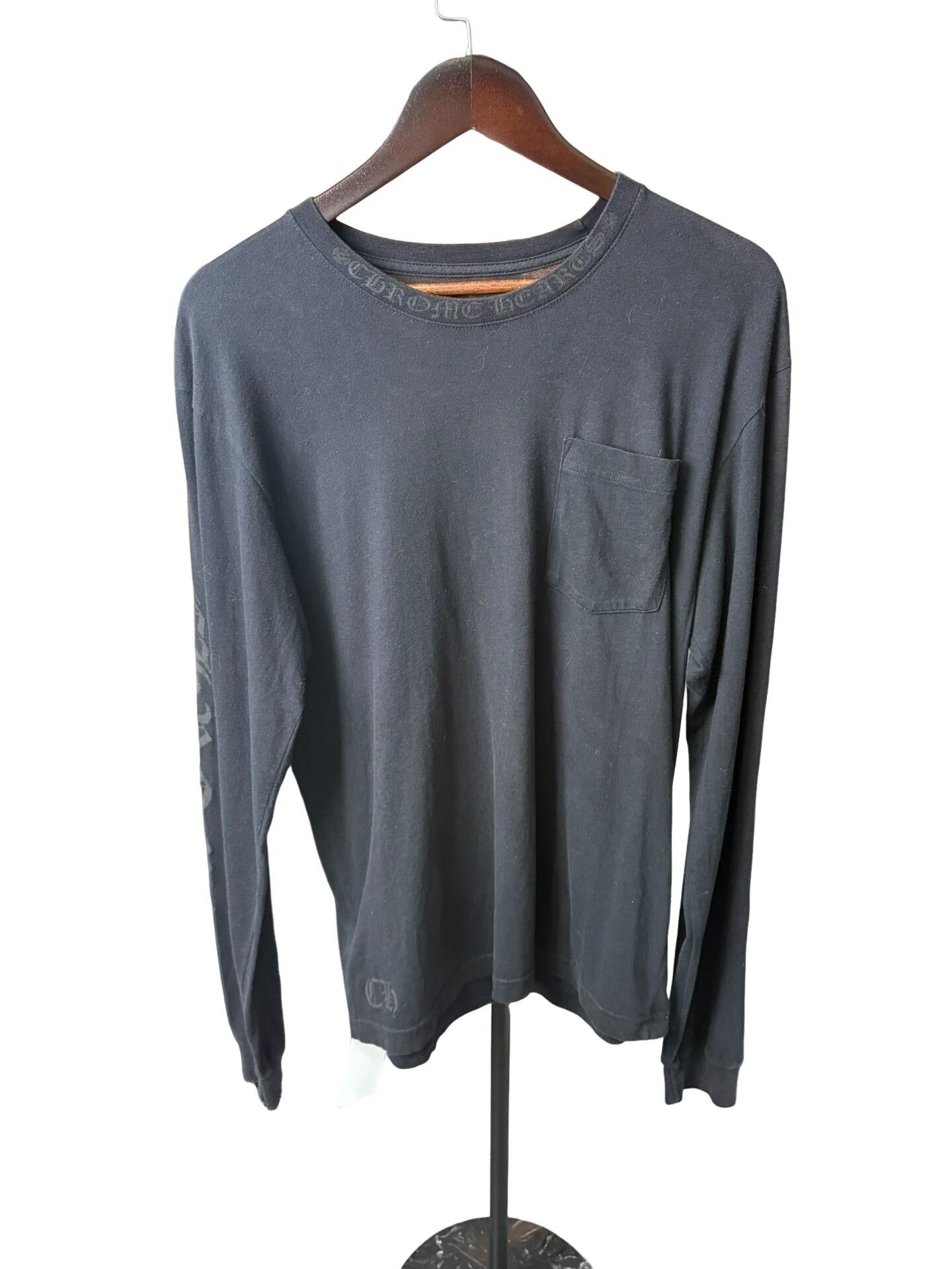 Chrome Hearts Chrome Hearts Logo Pocket Long Sleeve T-Shirt L Size US L / EU 52-54 / 3 - 1 Thumbnail