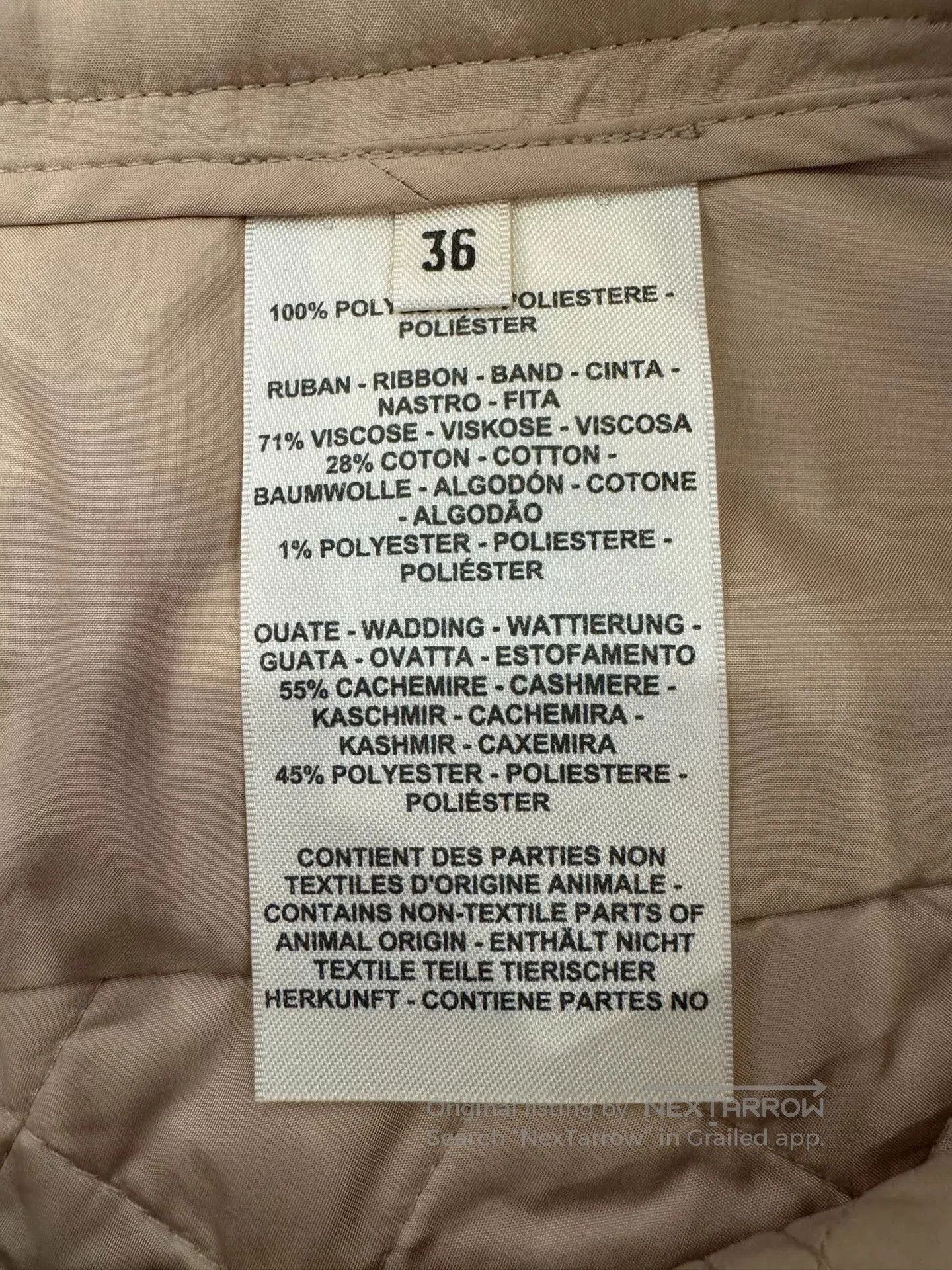 Hermes Hermes Women's Beige Down Shorts. Size 35" - 7 Thumbnail